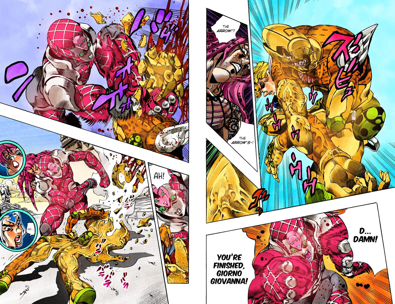 Vento Aureo - Chapter 586 : Gold Experience Requiem - Part 1 (Official Color Scans)