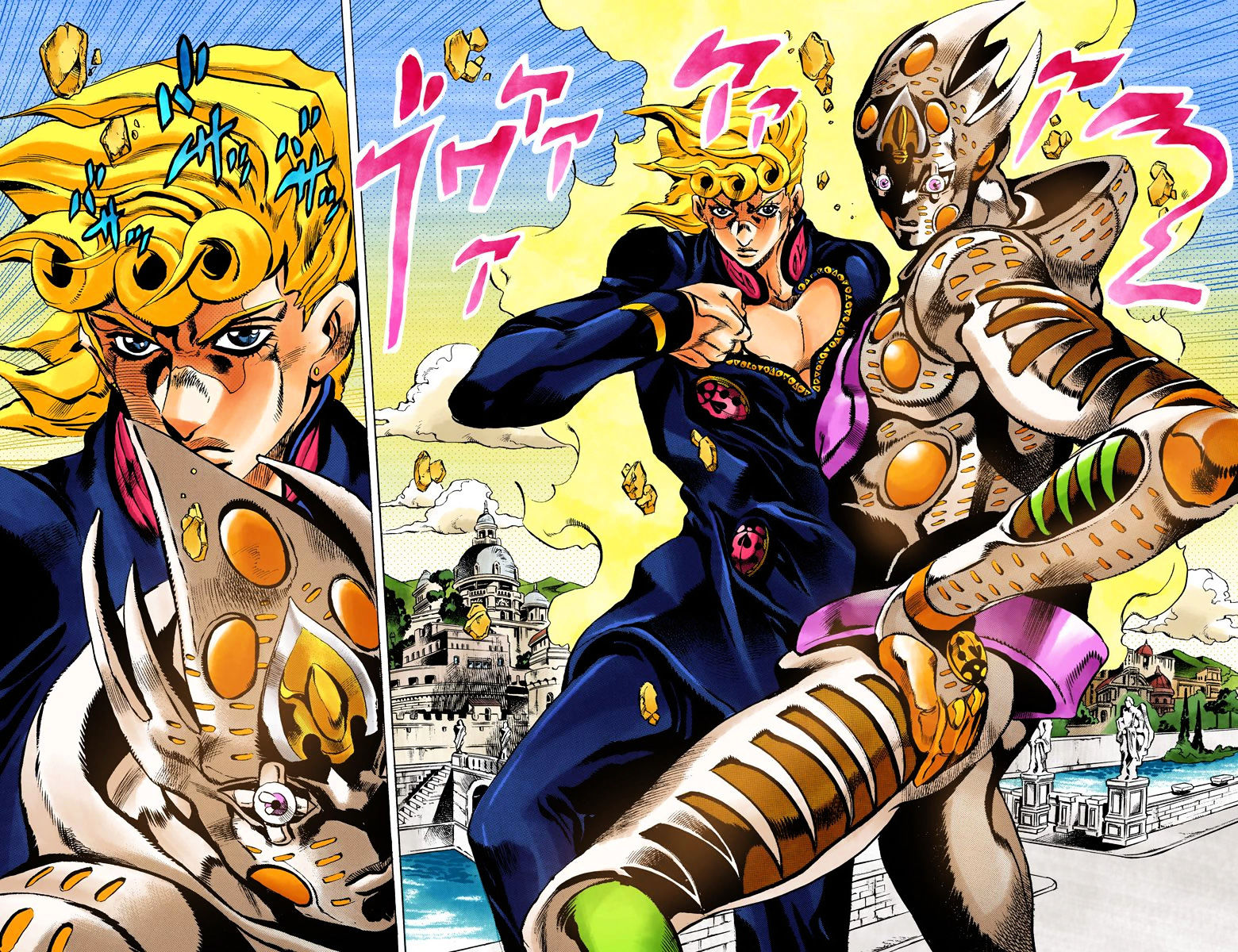 Vento Aureo - Chapter 586 : Gold Experience Requiem - Part 1 (Official Color Scans)