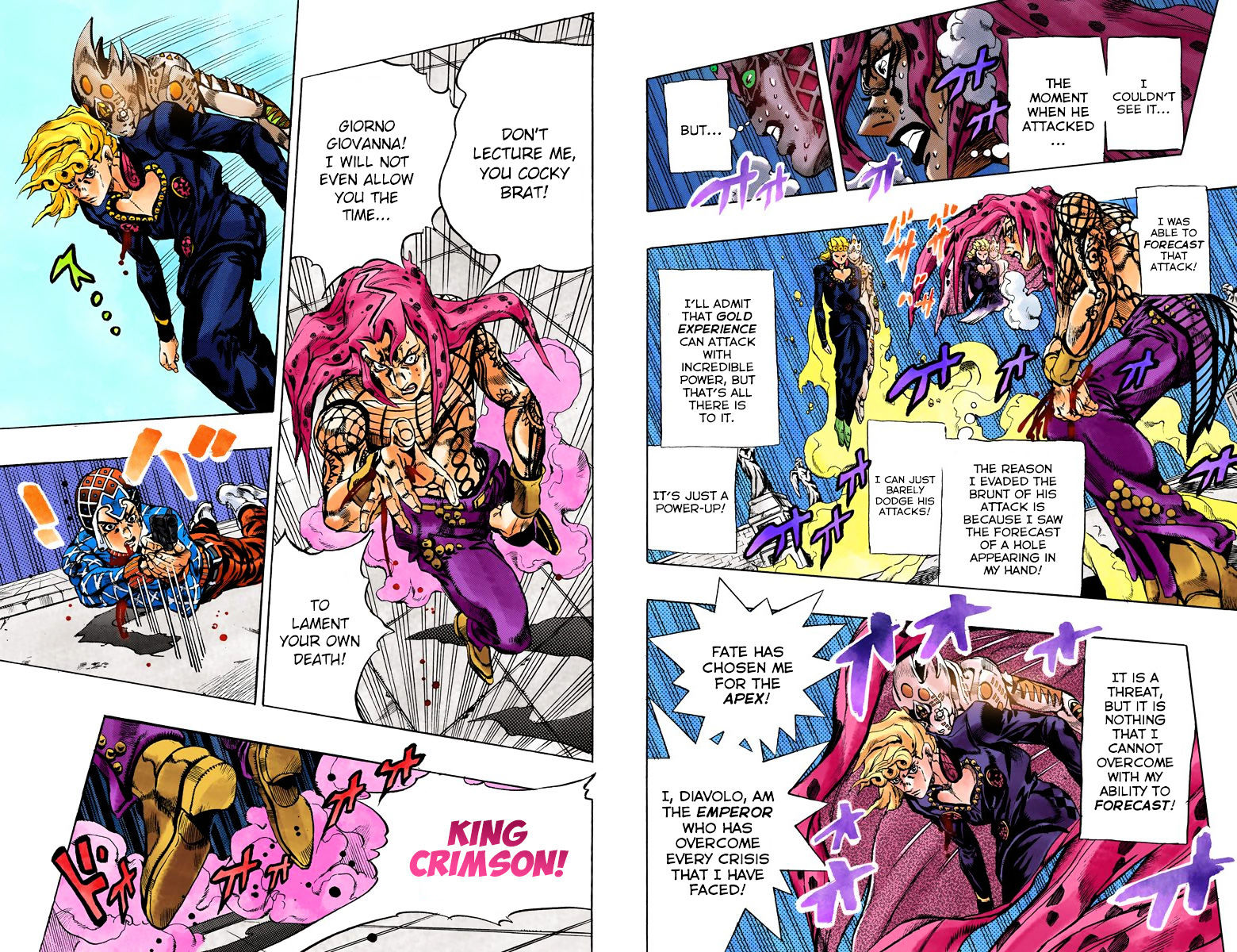 Vento Aureo - Chapter 586 : Gold Experience Requiem - Part 1 (Official Color Scans)