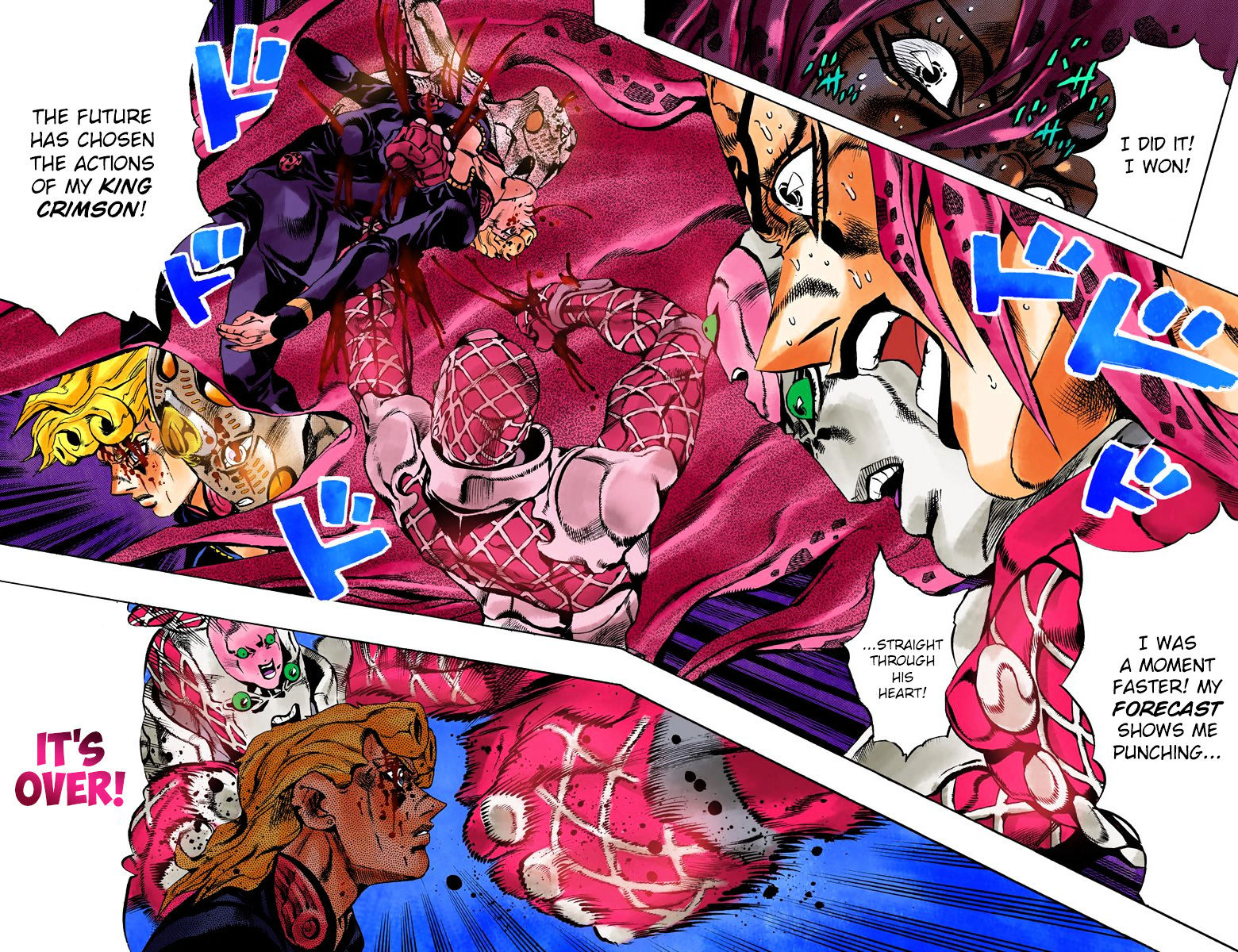 Vento Aureo - Chapter 587 : Gold Experience Requiem - Part 2 (Official Color Scans)