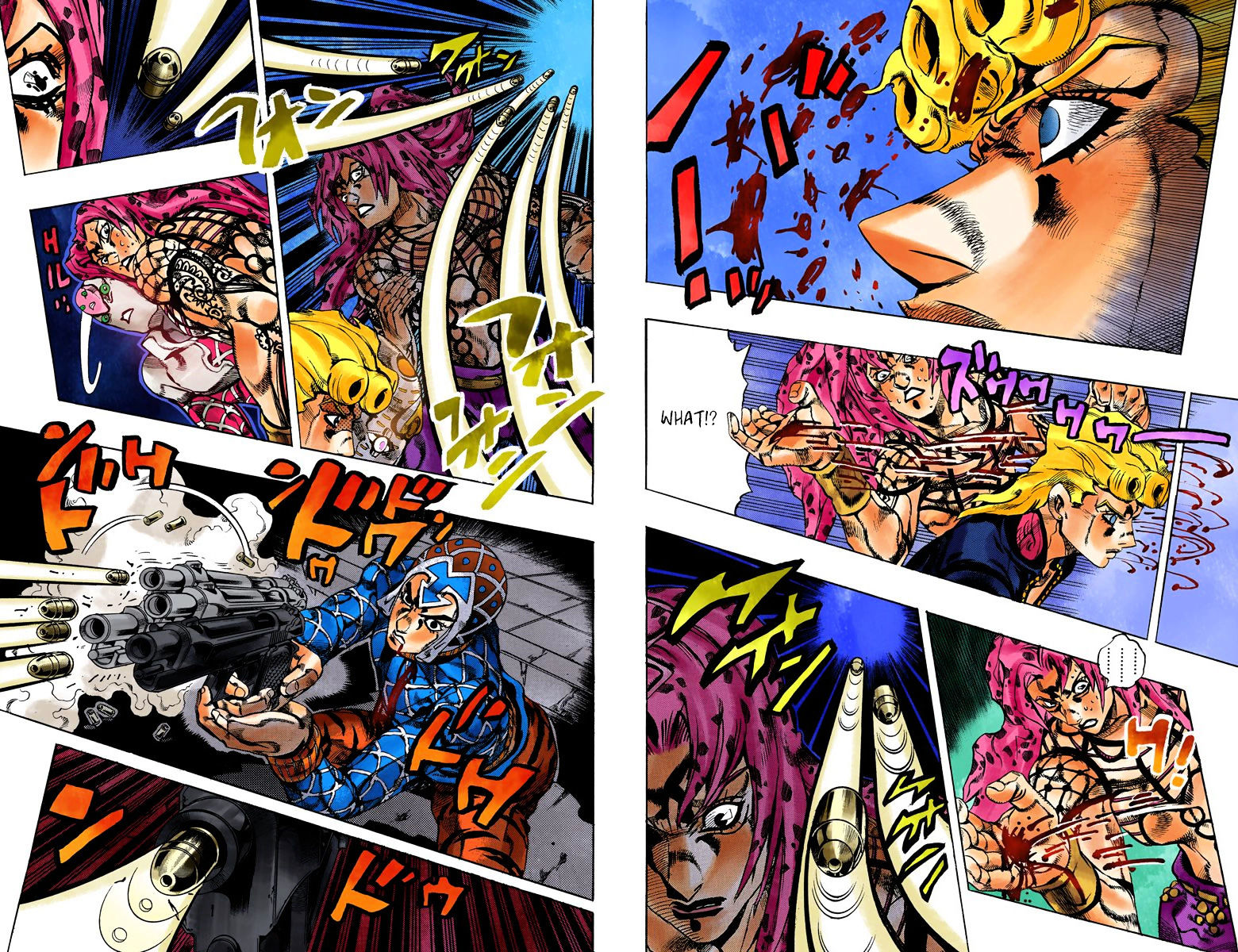 Vento Aureo - Chapter 587 : Gold Experience Requiem - Part 2 (Official Color Scans)