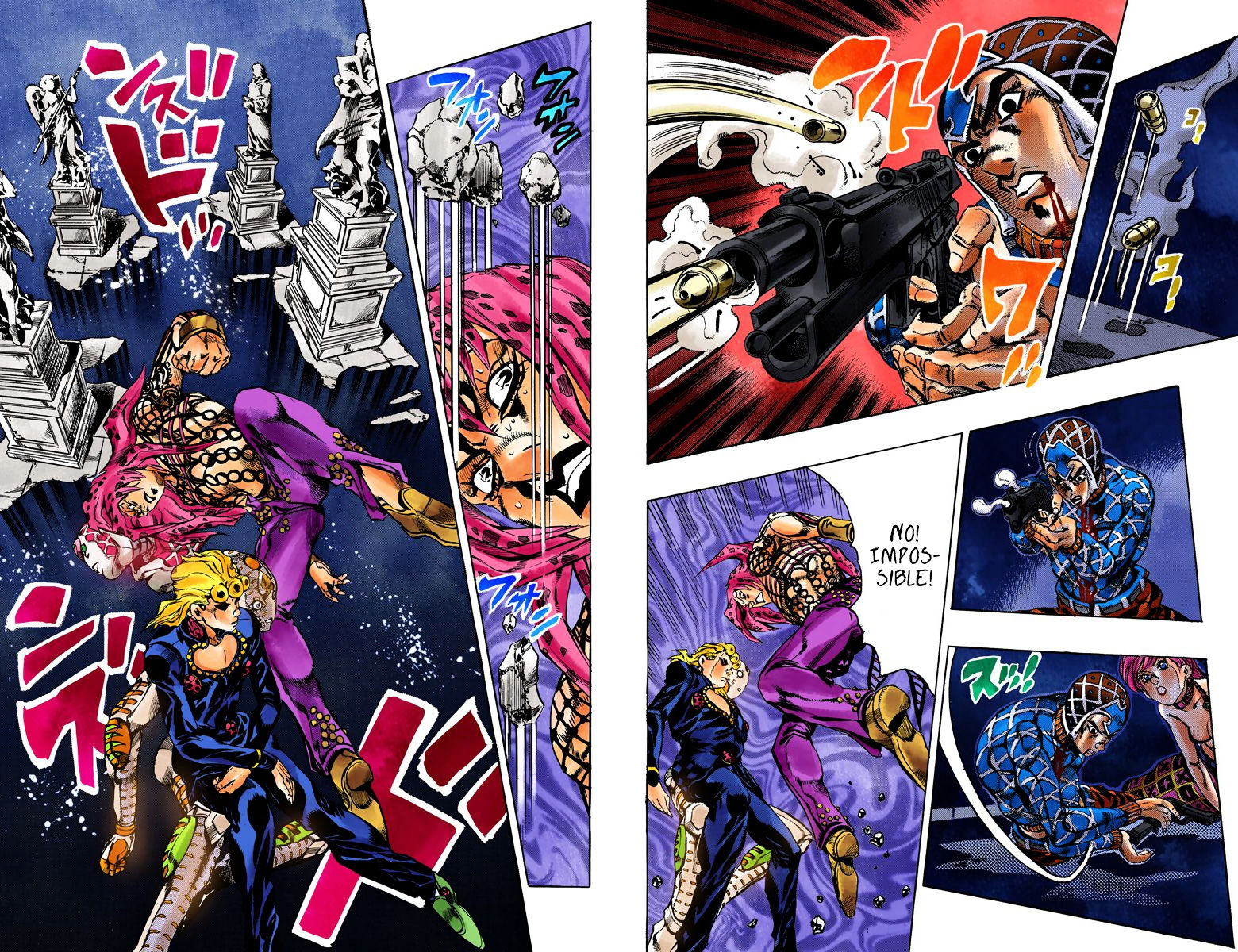 Vento Aureo - Chapter 587 : Gold Experience Requiem - Part 2 (Official Color Scans)