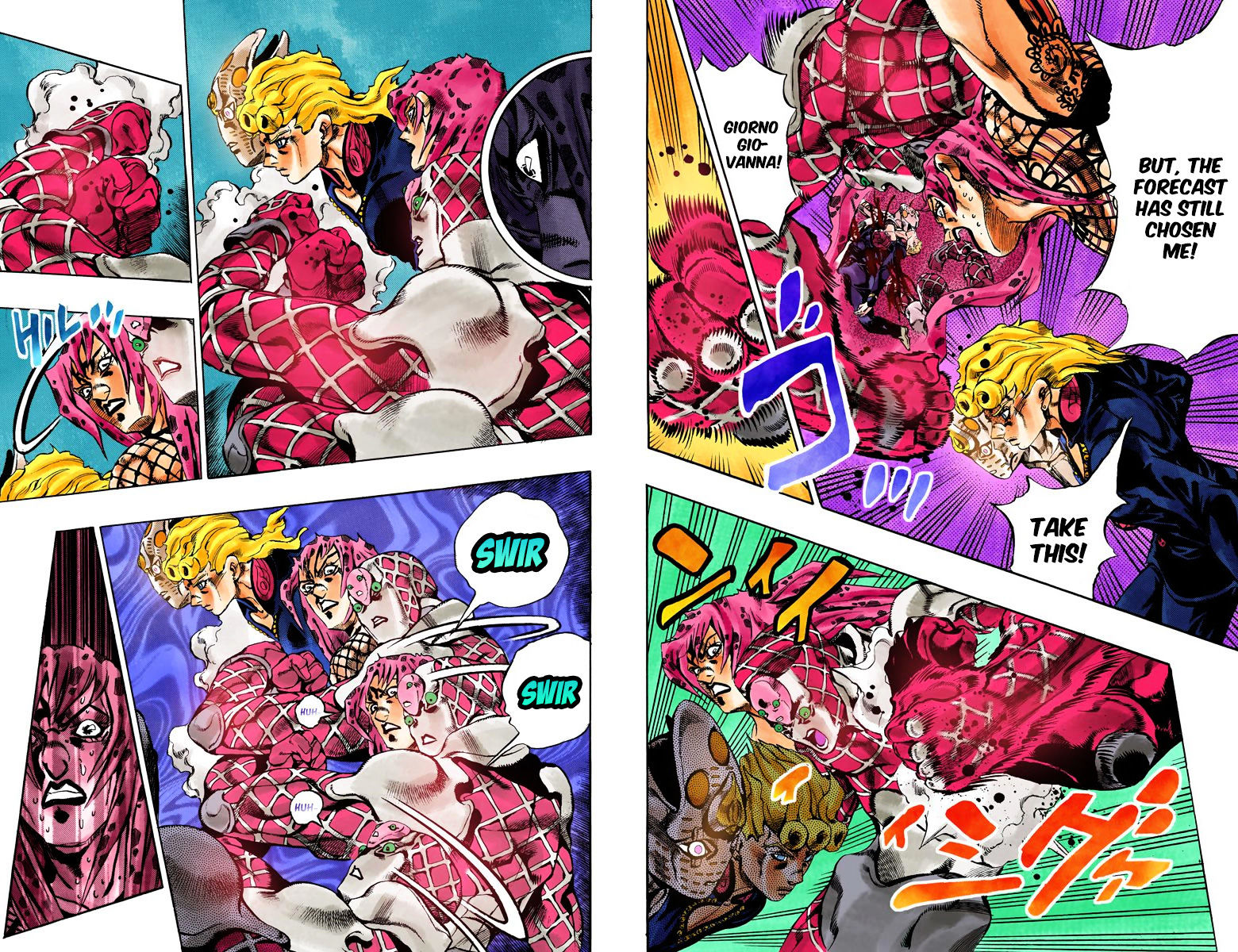 Vento Aureo - Chapter 587 : Gold Experience Requiem - Part 2 (Official Color Scans)