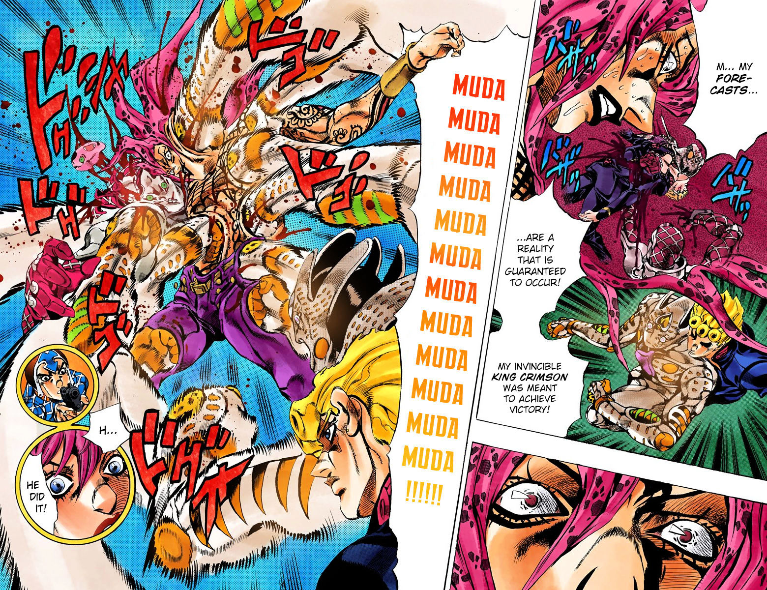 Vento Aureo - Chapter 587 : Gold Experience Requiem - Part 2 (Official Color Scans)