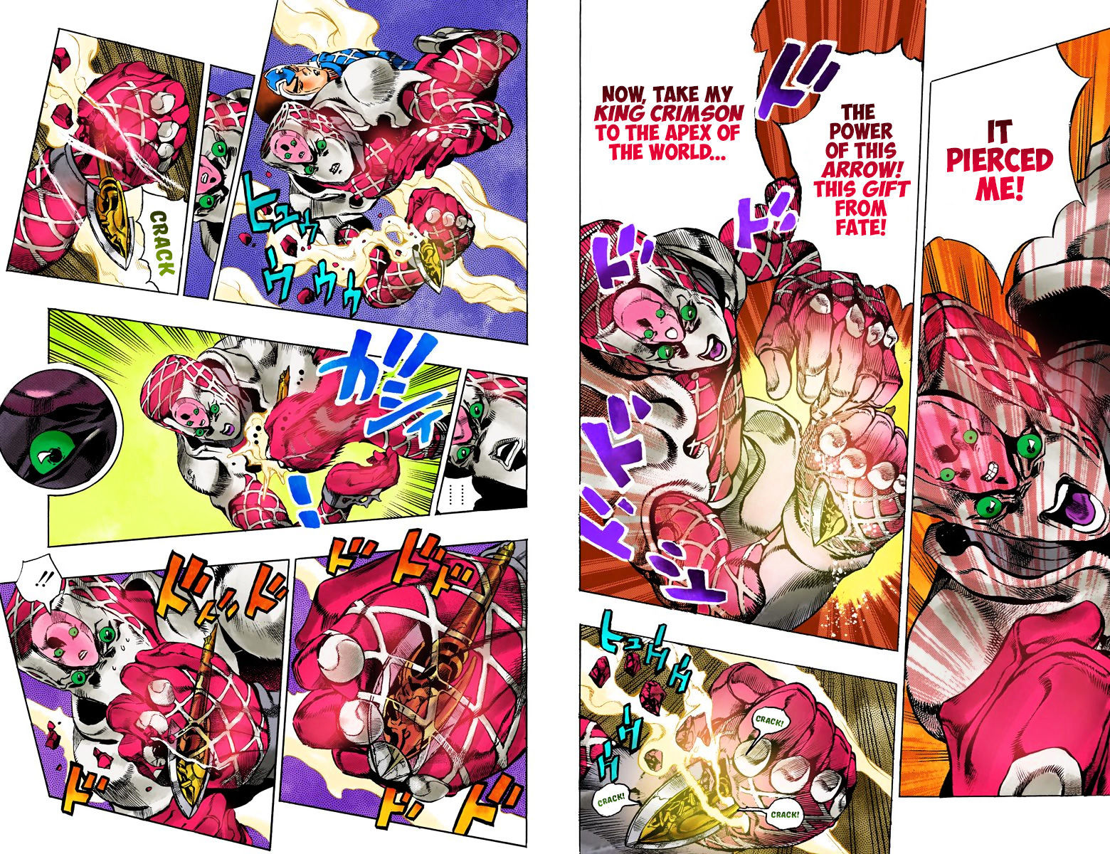 Vento Aureo - Chapter 584 : Diavolo Emerges - Part 5 (Official Color Scans)