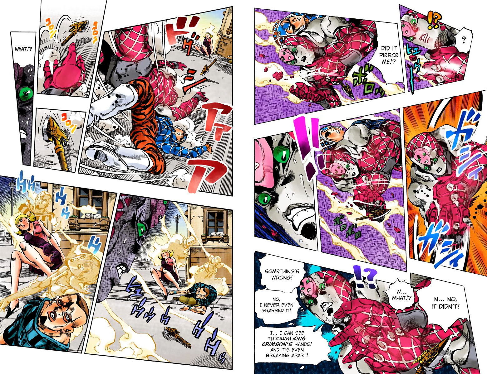 Vento Aureo - Chapter 584 : Diavolo Emerges - Part 5 (Official Color Scans)