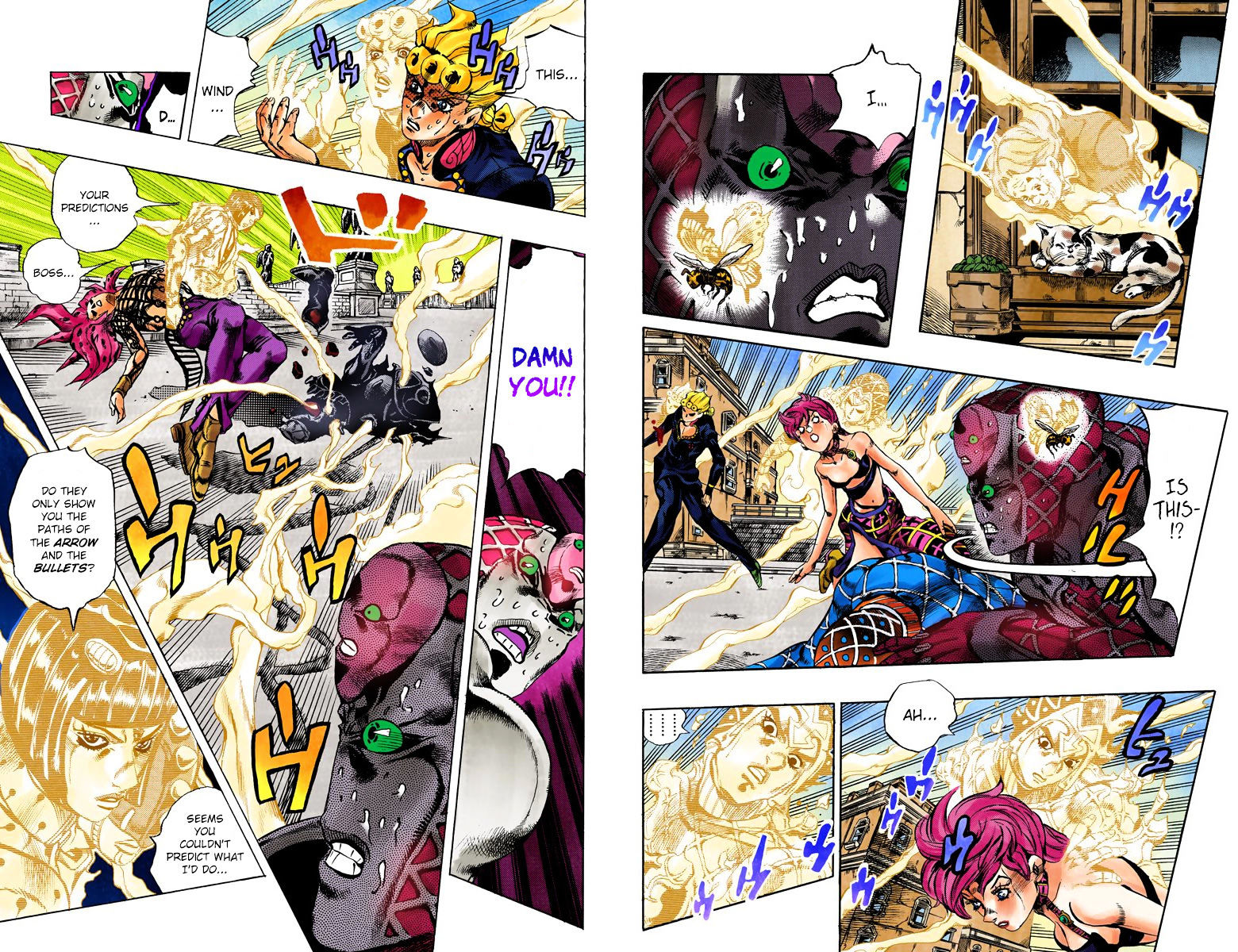 Vento Aureo - Chapter 584 : Diavolo Emerges - Part 5 (Official Color Scans)