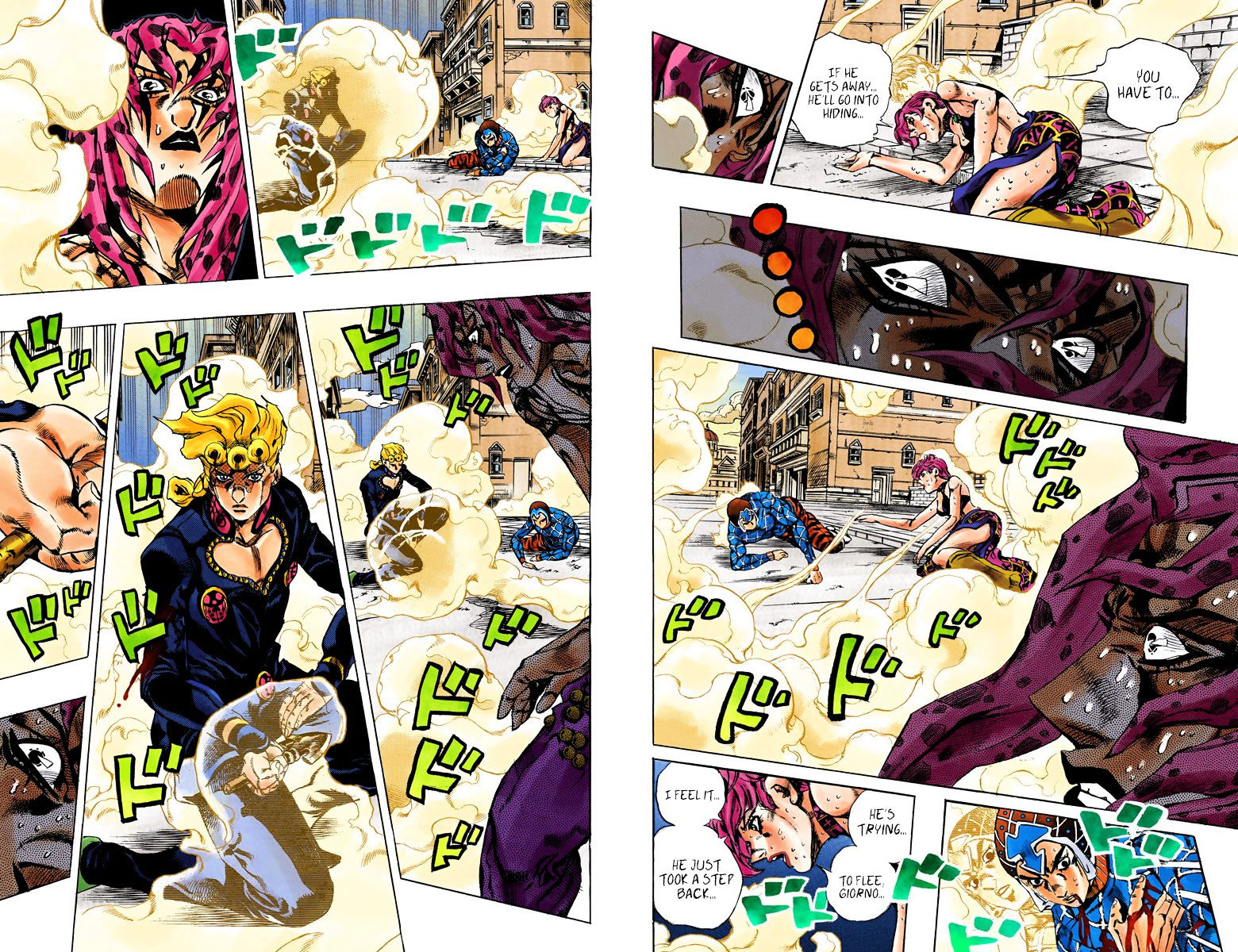 Vento Aureo - Chapter 585 : King Of Kings (Official Color Scans)