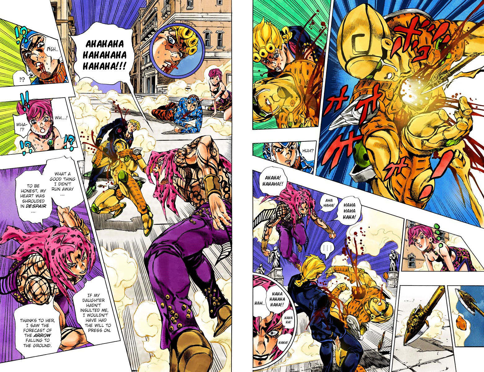 Vento Aureo - Chapter 585 : King Of Kings (Official Color Scans)