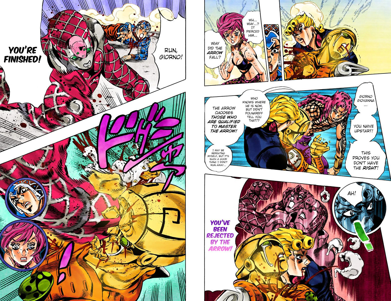 Vento Aureo - Chapter 585 : King Of Kings (Official Color Scans)