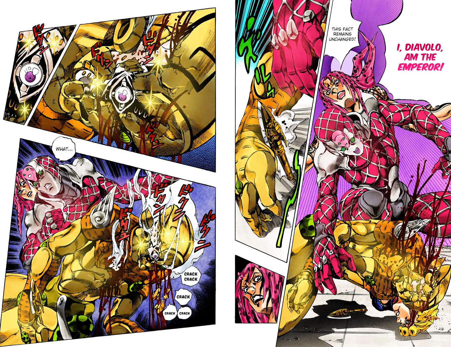 Vento Aureo - Chapter 585 : King Of Kings (Official Color Scans)