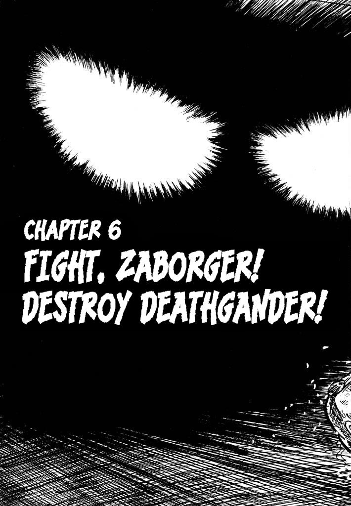 Denjin Zabogar - Vol.2 Chapter 6: Fight, Zaborger! Destroy Deathgander!