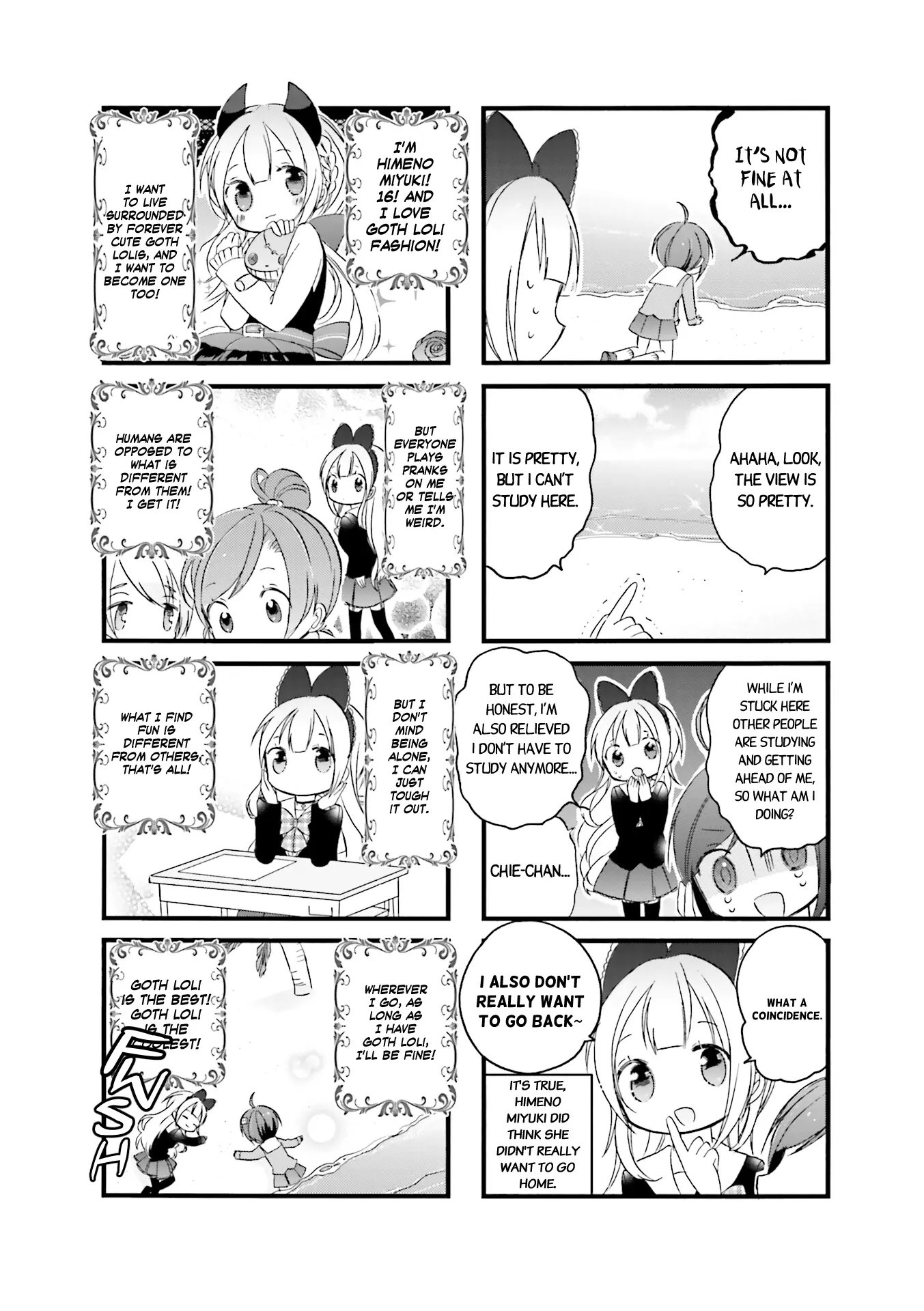 Goth Loli Jk Mujintou Hyouryuuki - Vol.1 Chapter 4