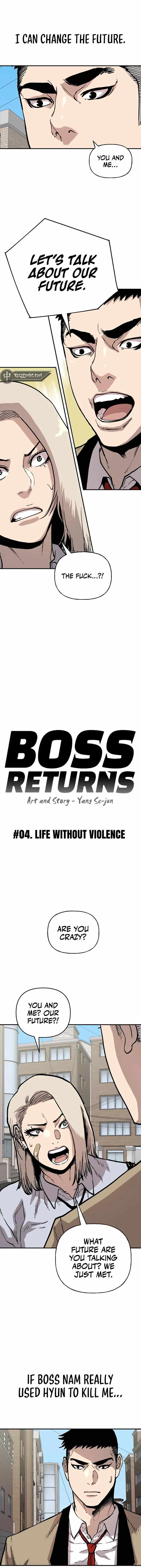 Boss Returns - Chapter 4