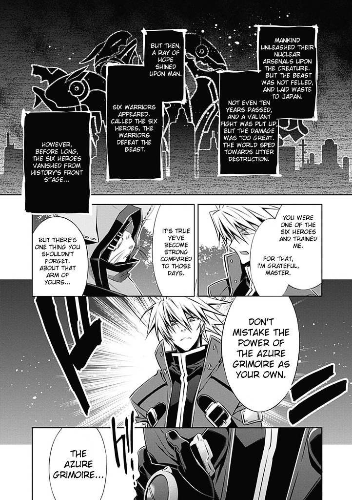 Blazblue - Vol.1 Chapter 1 : Rebel 01 - Blazblue