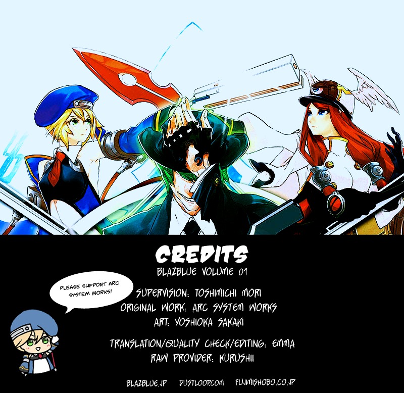 Blazblue - Vol.1 Chapter 2 : Rebel 02 - Blue Beret