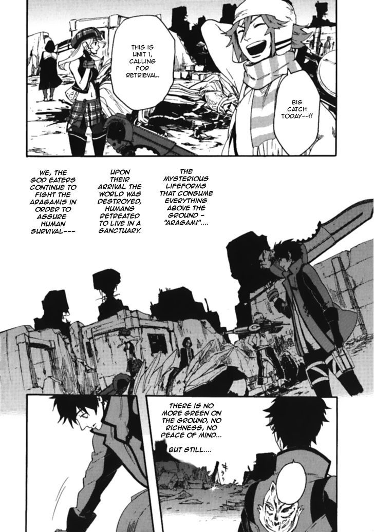 God Eater - The Spiral Fate - Vol.1 Chapter 7.5 : Bonus Track 1: Sunny Hearts Club Band