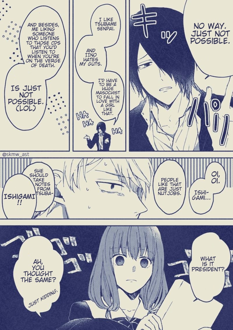 Kaguya-Sama Wa Kokurasetai: Ishigami X Iino Fancomics - Chapter 3: Skmw_Ast