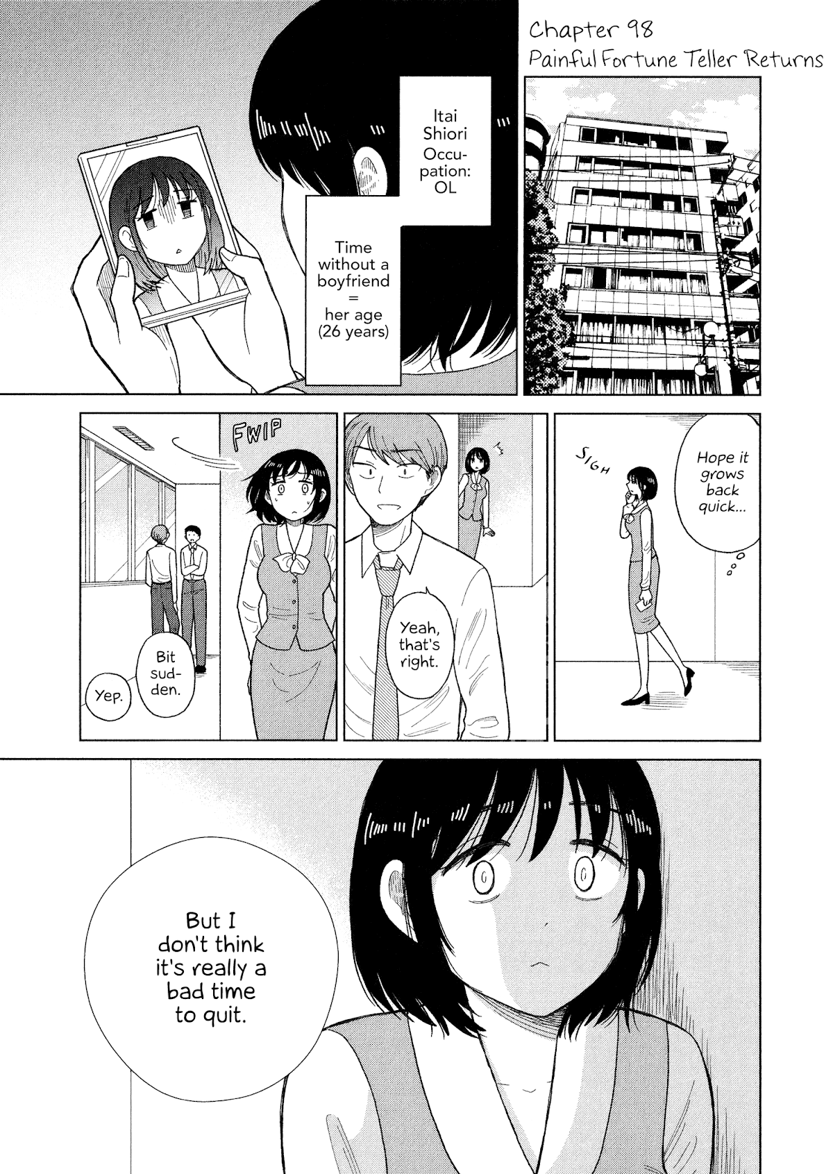 Itai Onee-San Wa Sukidesu Ka? - Chapter 98: Painful Fortune Teller Returns