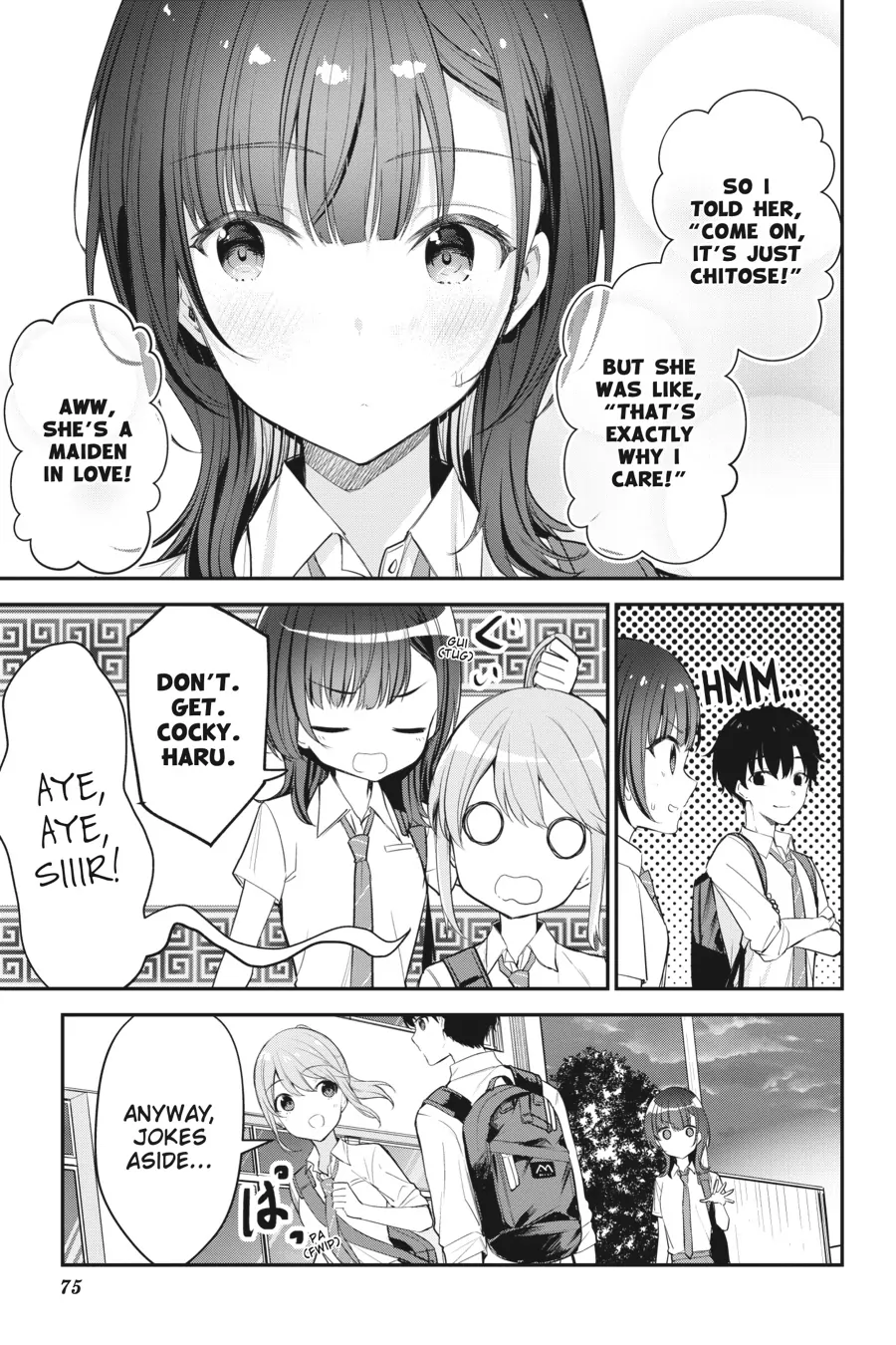 Chitose-Kun Is Inside A Ramune Bottle - Chapter 18