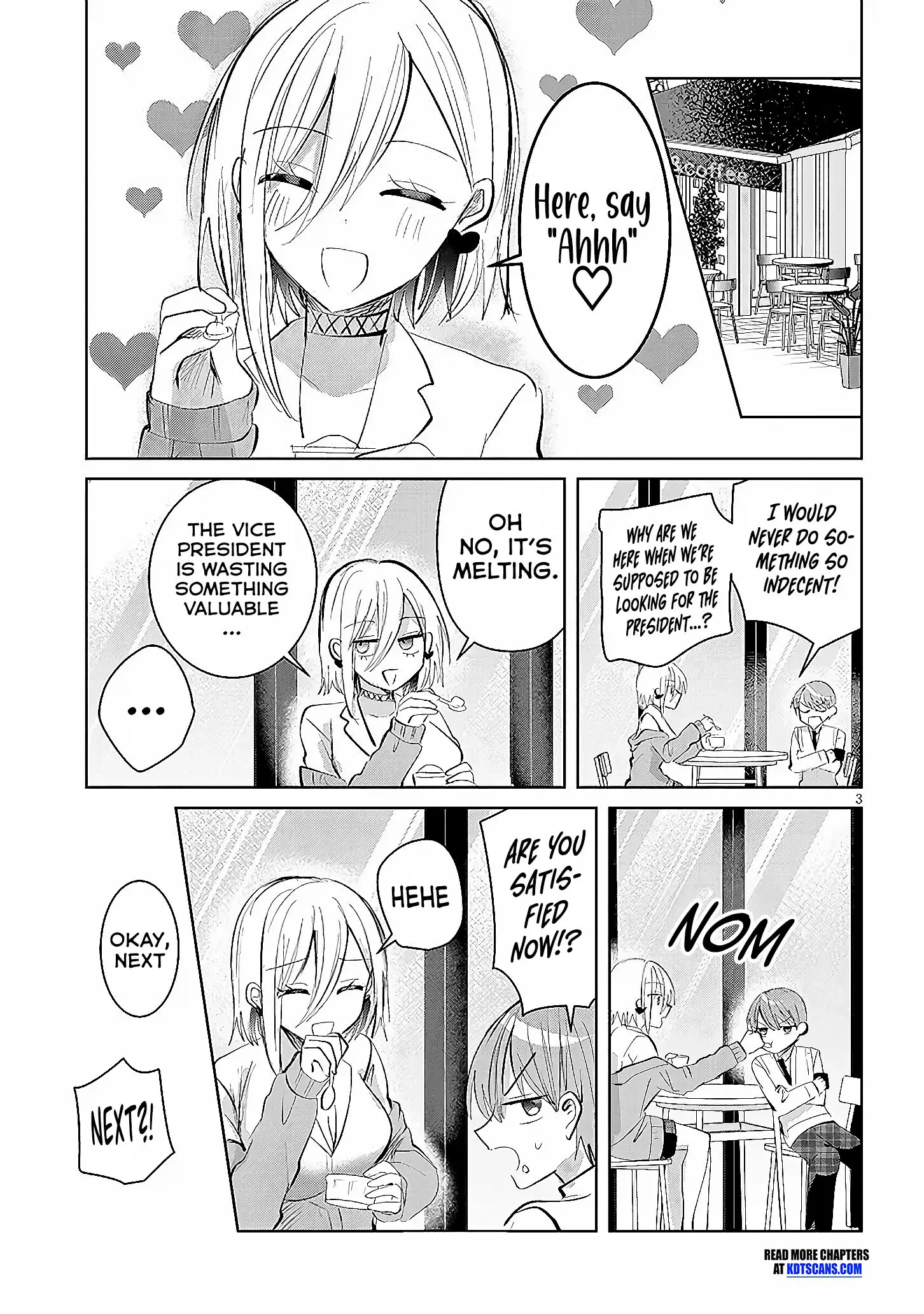 Kotowarenai Kaichou Wa Tomoe-Kun Ni Dake Shite Agetai - Chapter 11