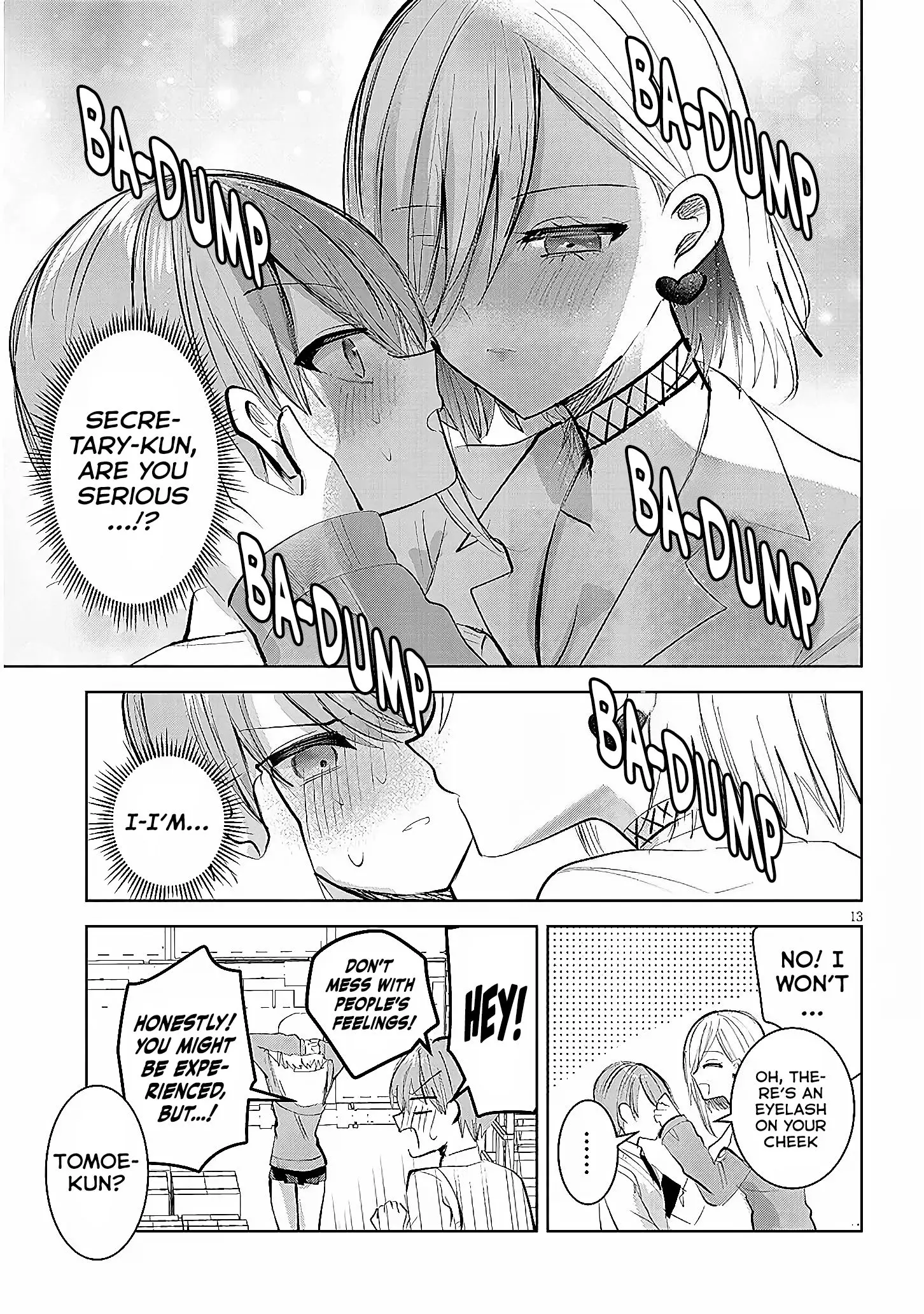 Kotowarenai Kaichou Wa Tomoe-Kun Ni Dake Shite Agetai - Chapter 11