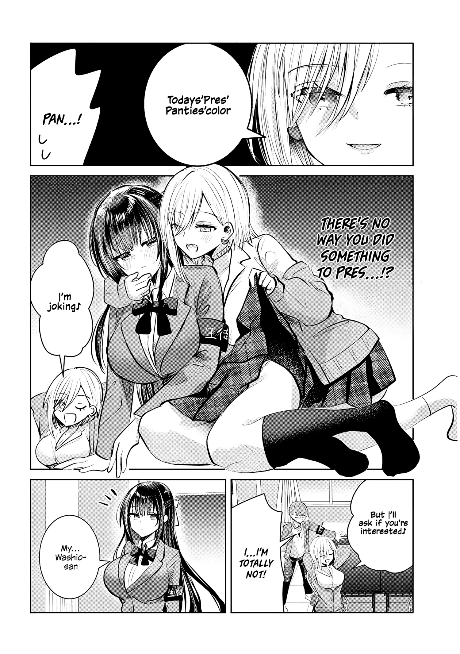 Kotowarenai Kaichou Wa Tomoe-Kun Ni Dake Shite Agetai - Chapter 4