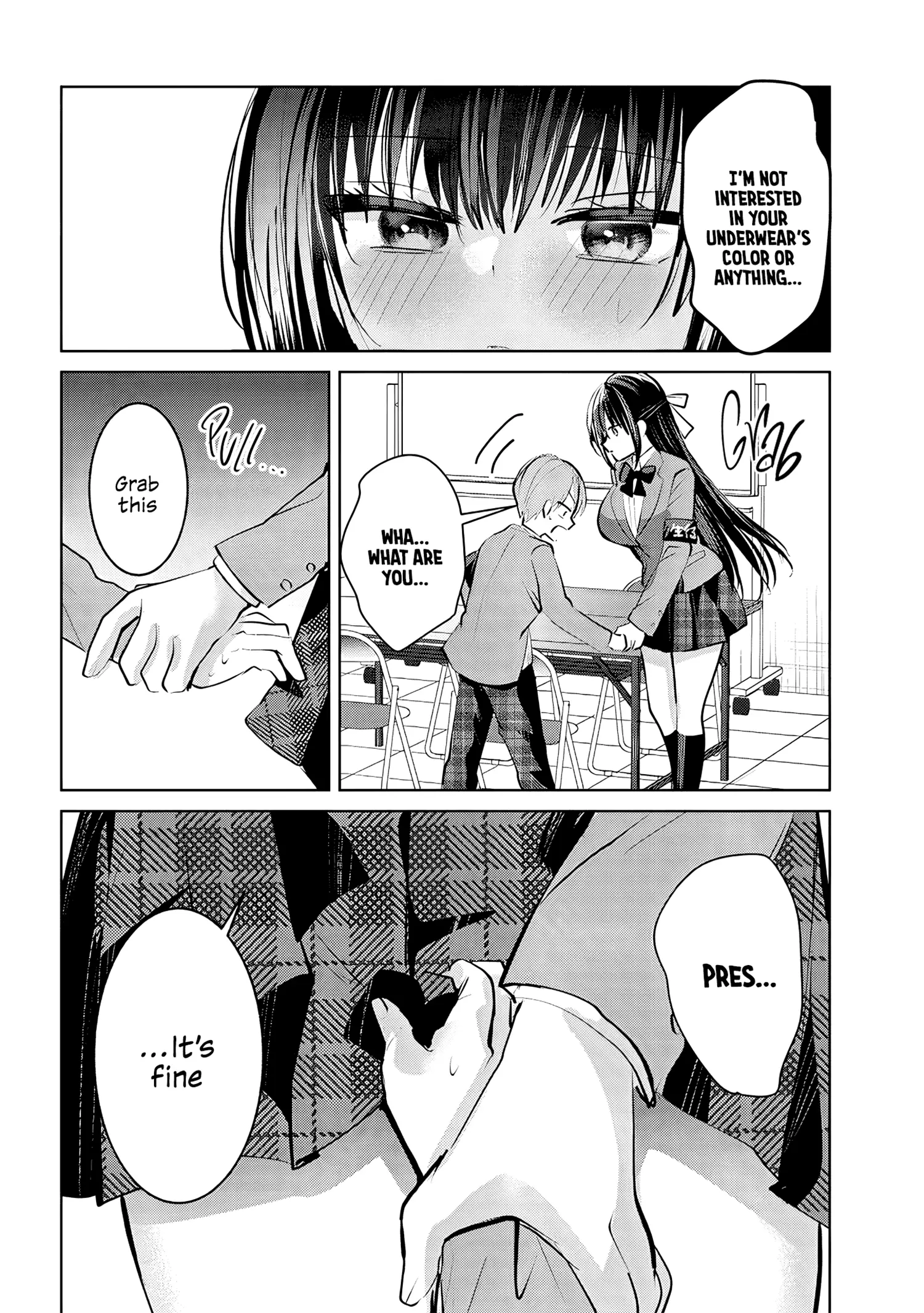 Kotowarenai Kaichou Wa Tomoe-Kun Ni Dake Shite Agetai - Chapter 4