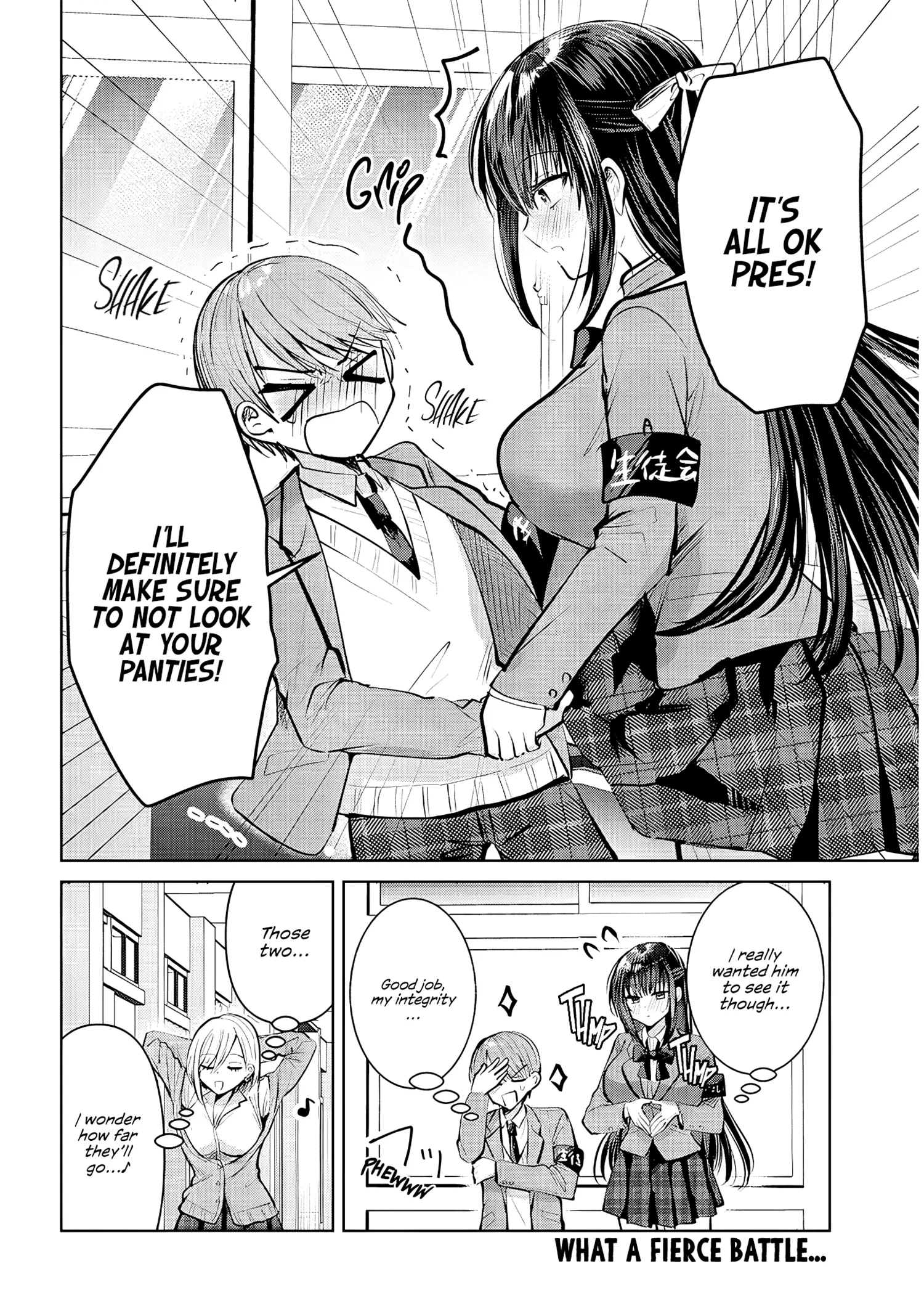 Kotowarenai Kaichou Wa Tomoe-Kun Ni Dake Shite Agetai - Chapter 4