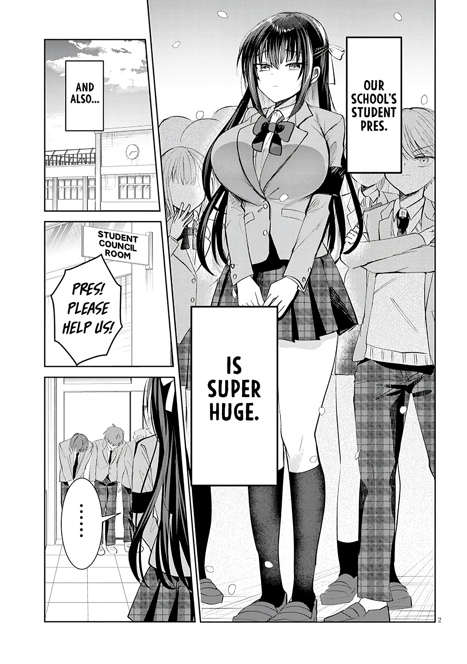 Kotowarenai Kaichou Wa Tomoe-Kun Ni Dake Shite Agetai - Chapter 1