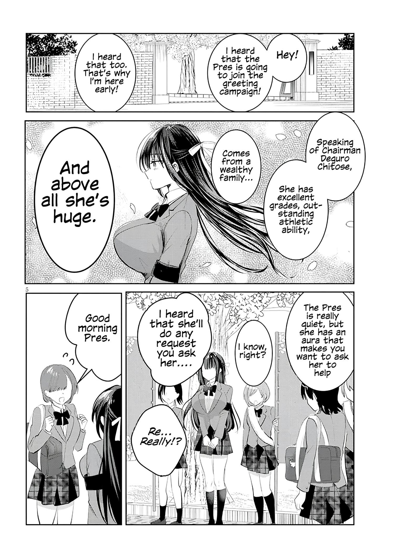 Kotowarenai Kaichou Wa Tomoe-Kun Ni Dake Shite Agetai - Chapter 1