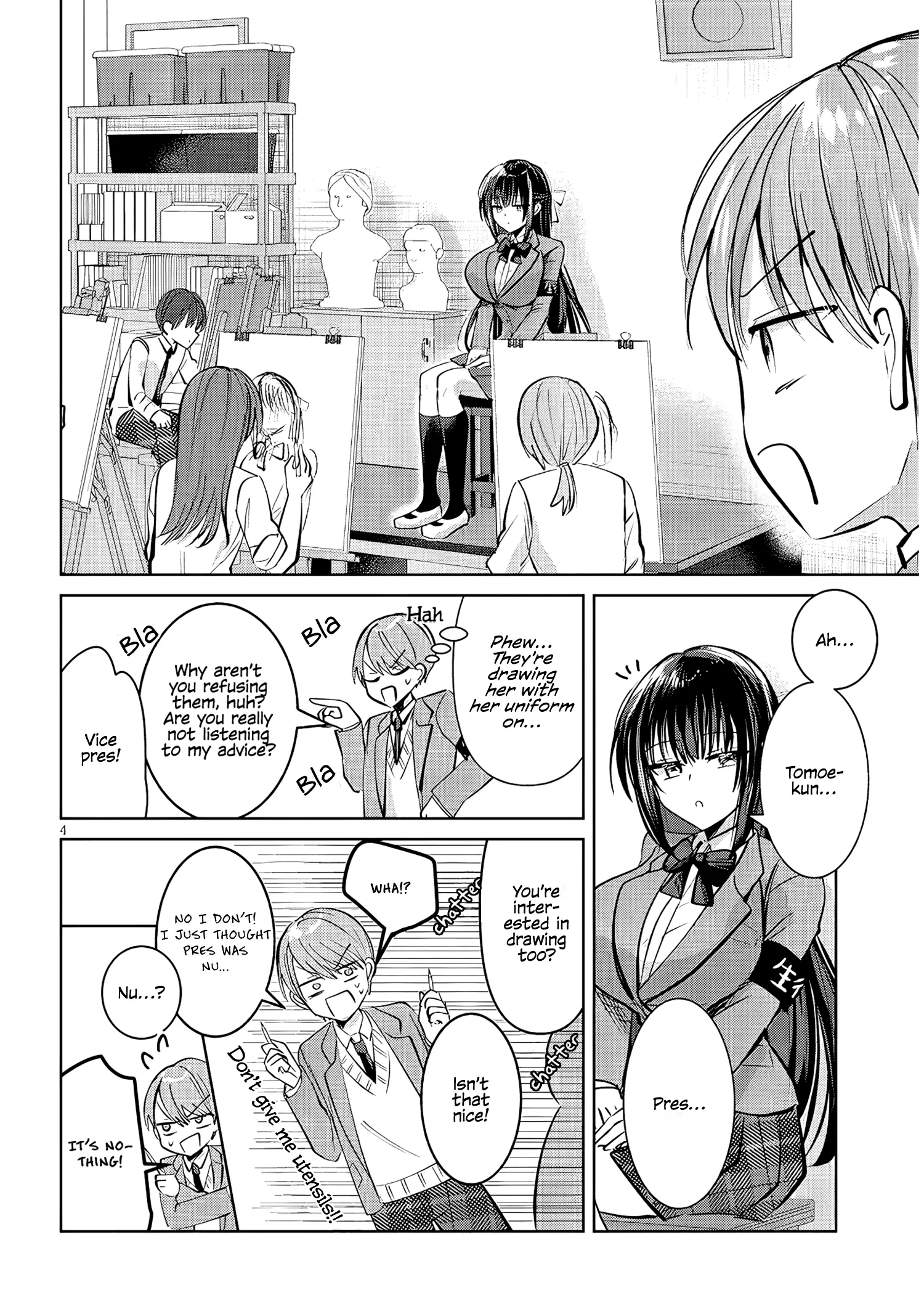 Kotowarenai Kaichou Wa Tomoe-Kun Ni Dake Shite Agetai - Chapter 3