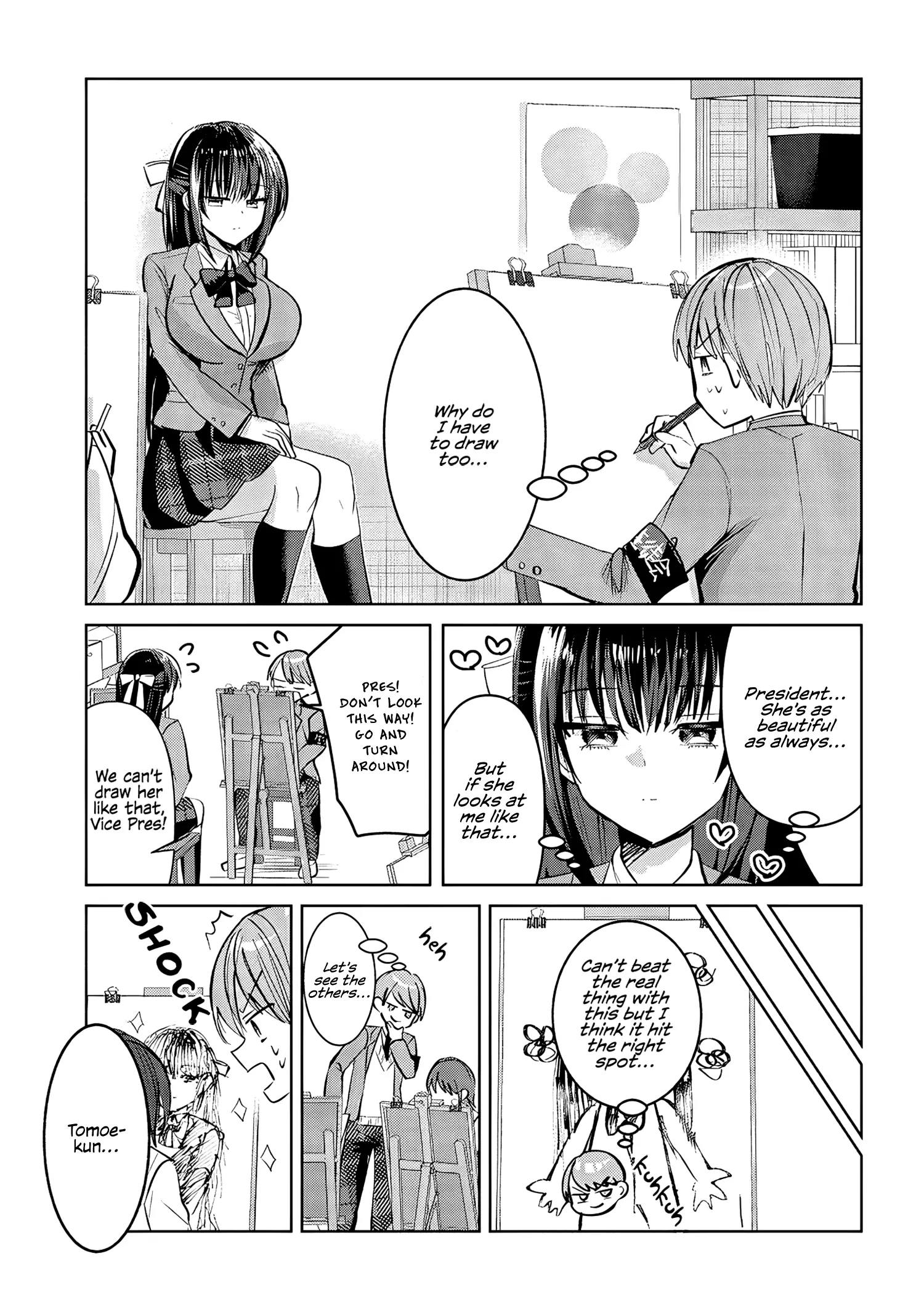 Kotowarenai Kaichou Wa Tomoe-Kun Ni Dake Shite Agetai - Chapter 3