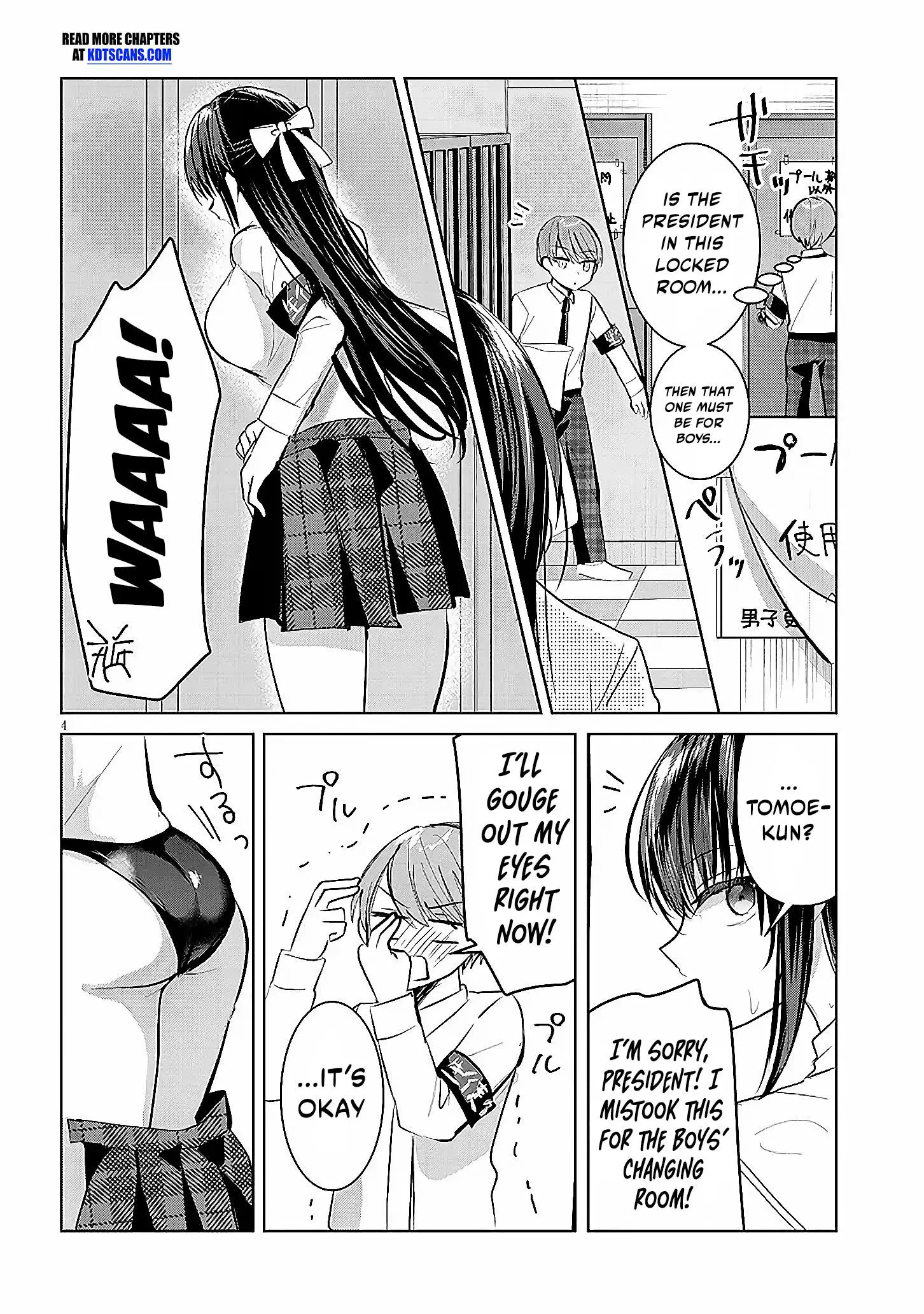 Kotowarenai Kaichou Wa Tomoe-Kun Ni Dake Shite Agetai - Chapter 6