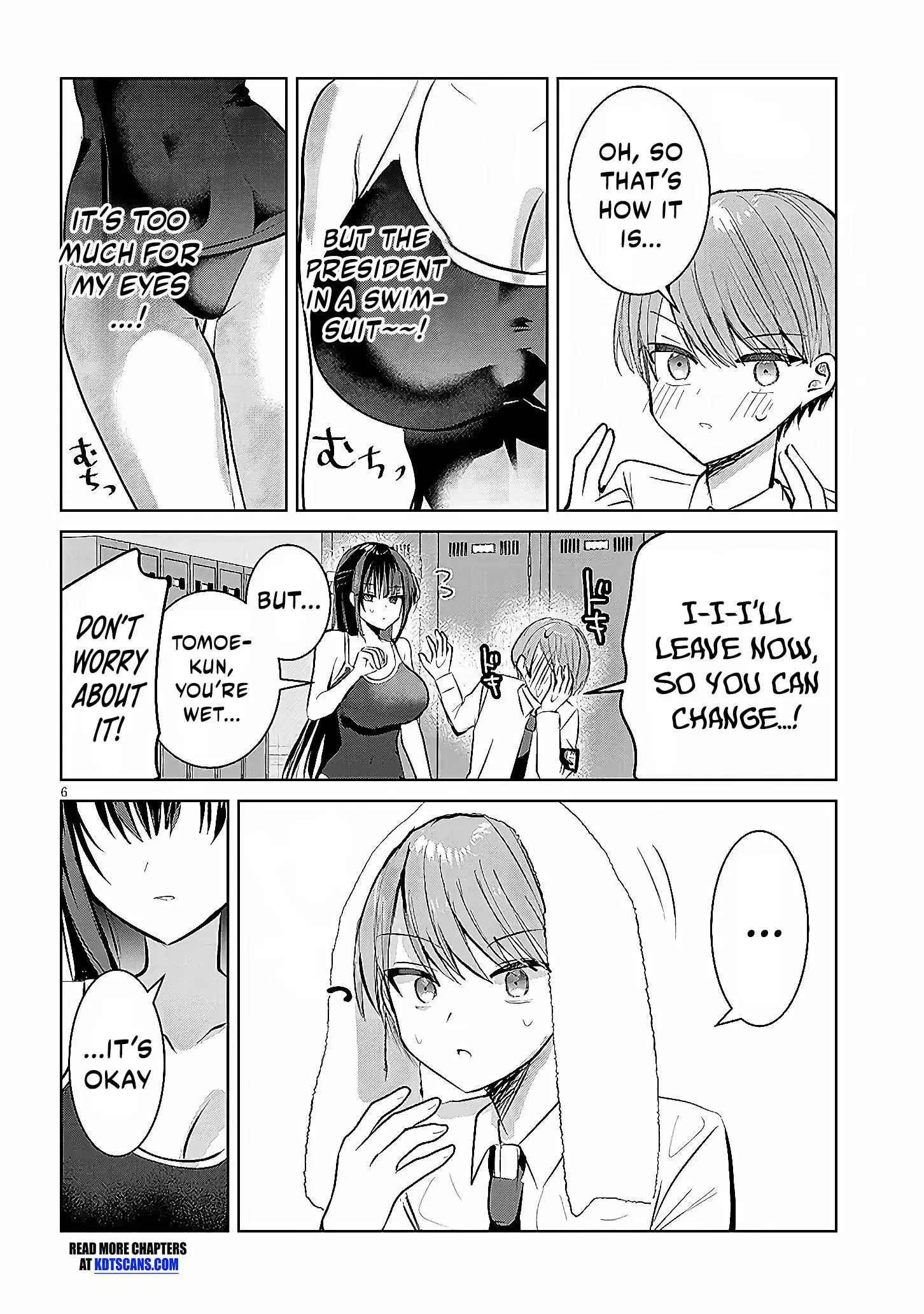 Kotowarenai Kaichou Wa Tomoe-Kun Ni Dake Shite Agetai - Chapter 6