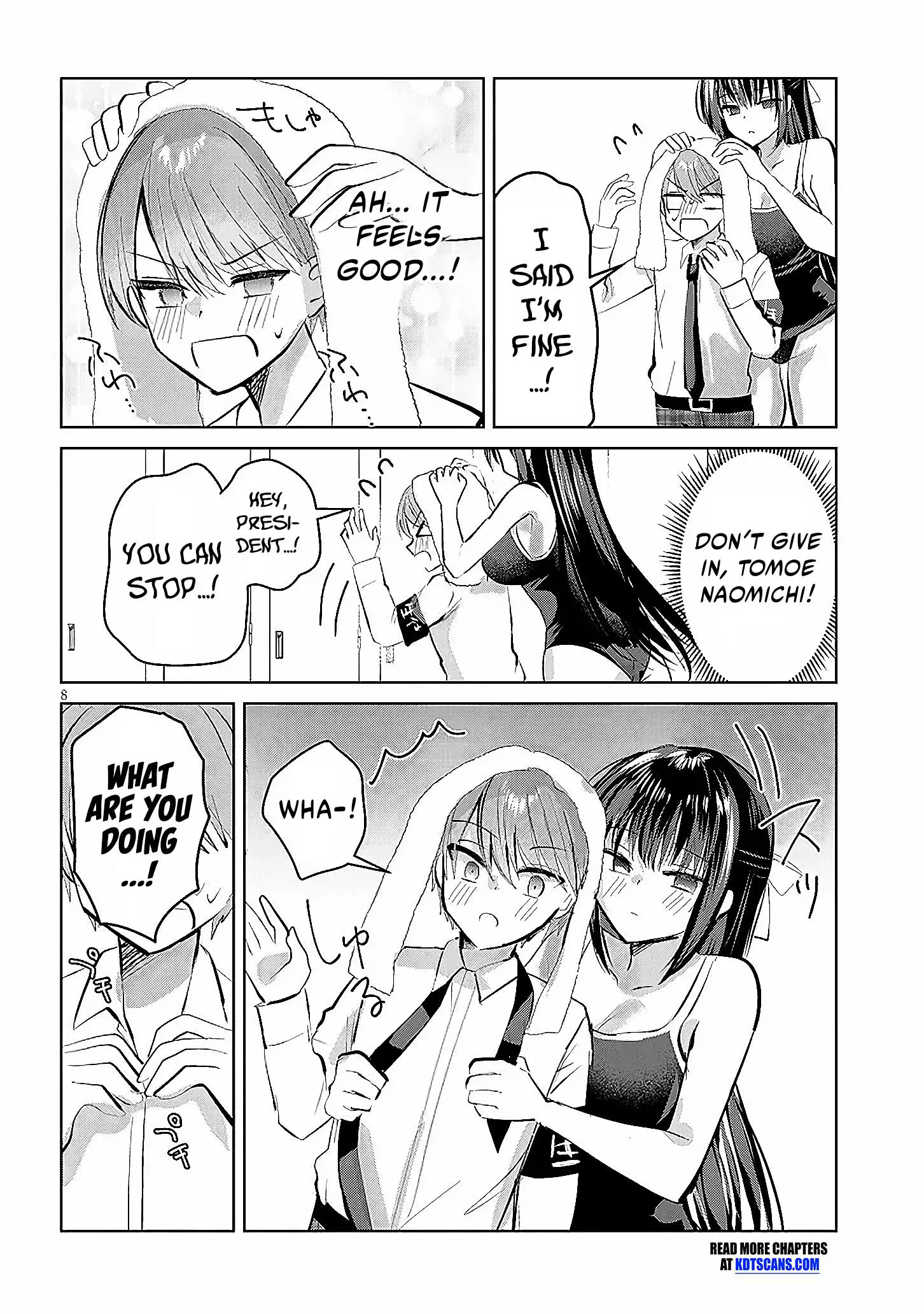 Kotowarenai Kaichou Wa Tomoe-Kun Ni Dake Shite Agetai - Chapter 6