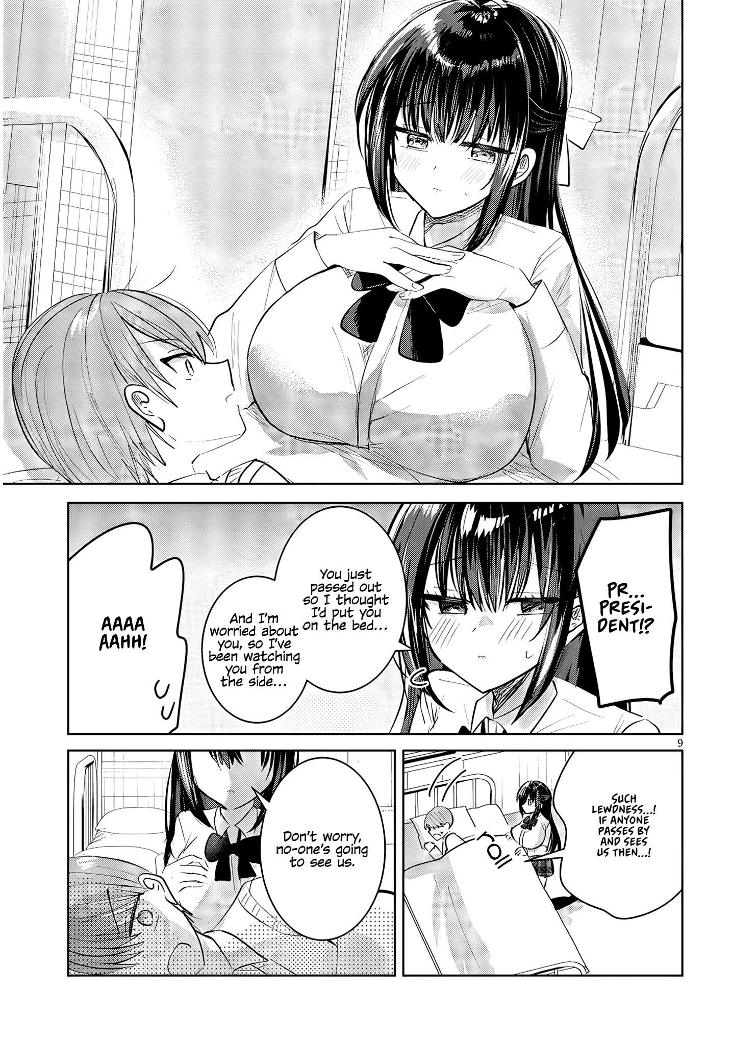 Kotowarenai Kaichou Wa Tomoe-Kun Ni Dake Shite Agetai - Chapter 2