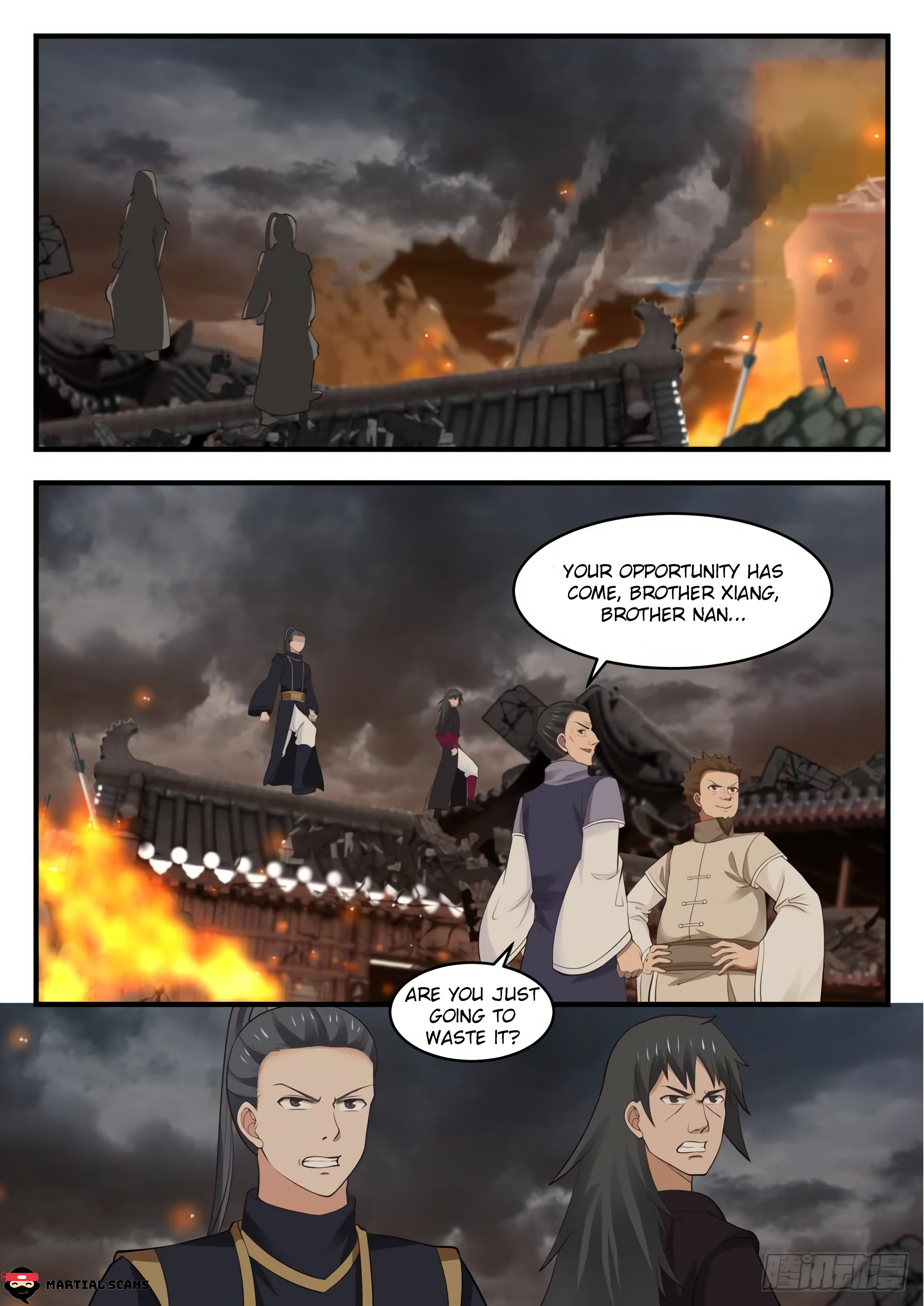 Martial Peak - Chapter 546: In This World There Will Be No More Xiang Or Nan Families!