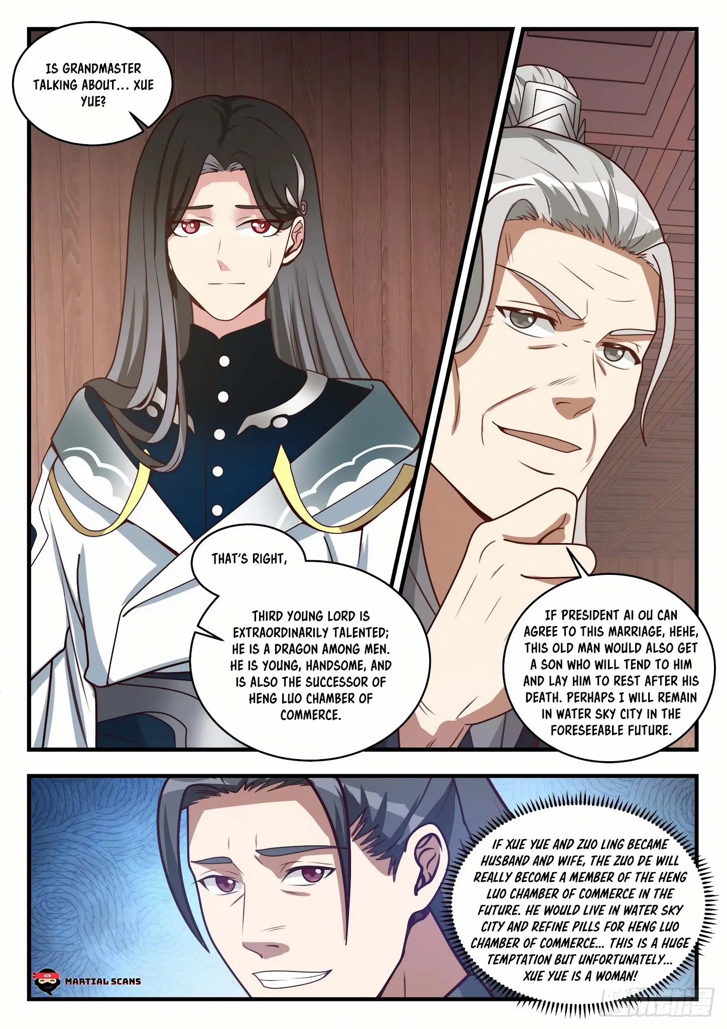 Martial Peak - Chapter 1536: Proposing A Marriage