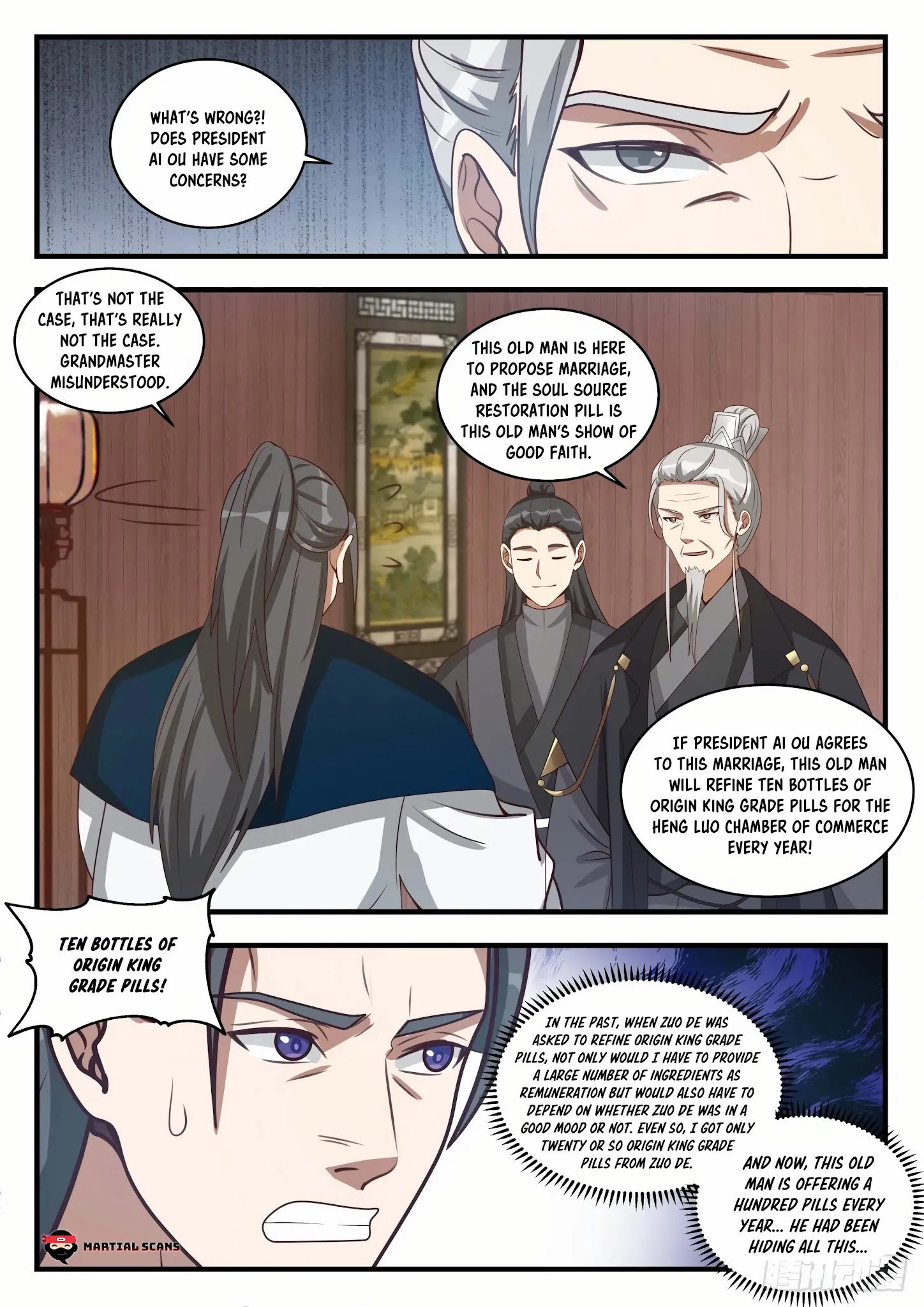 Martial Peak - Chapter 1536: Proposing A Marriage