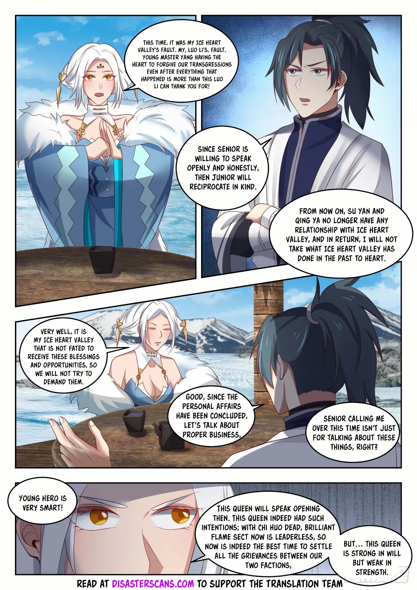 Martial Peak - Chapter 1410: Discuss Proper Business