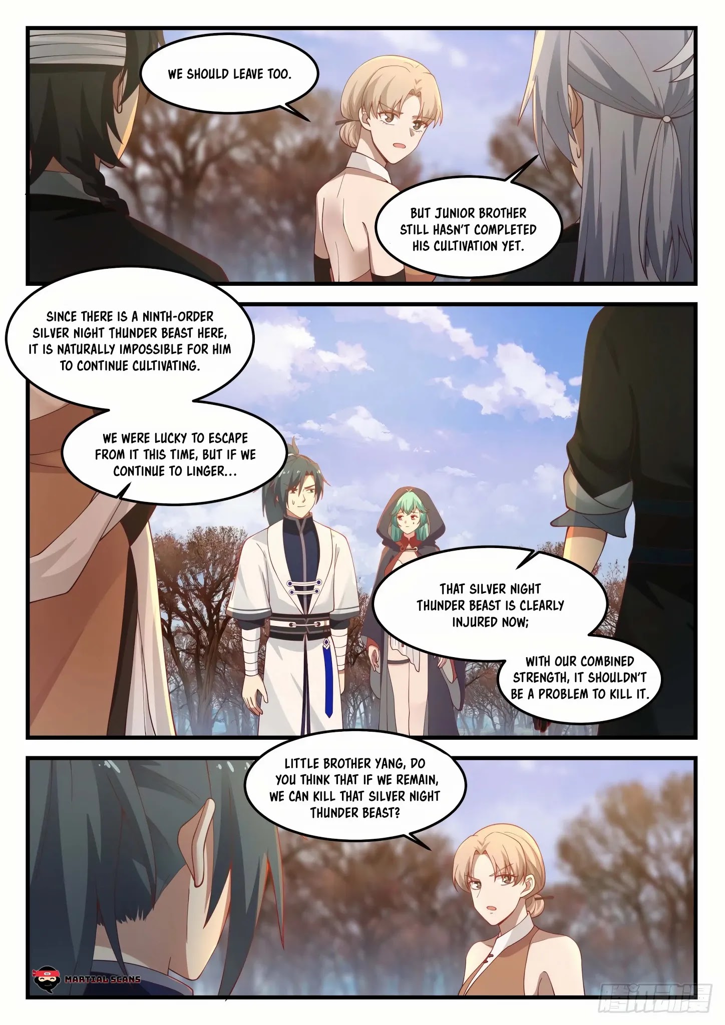 Martial Peak - Chapter 1209: Resting Together