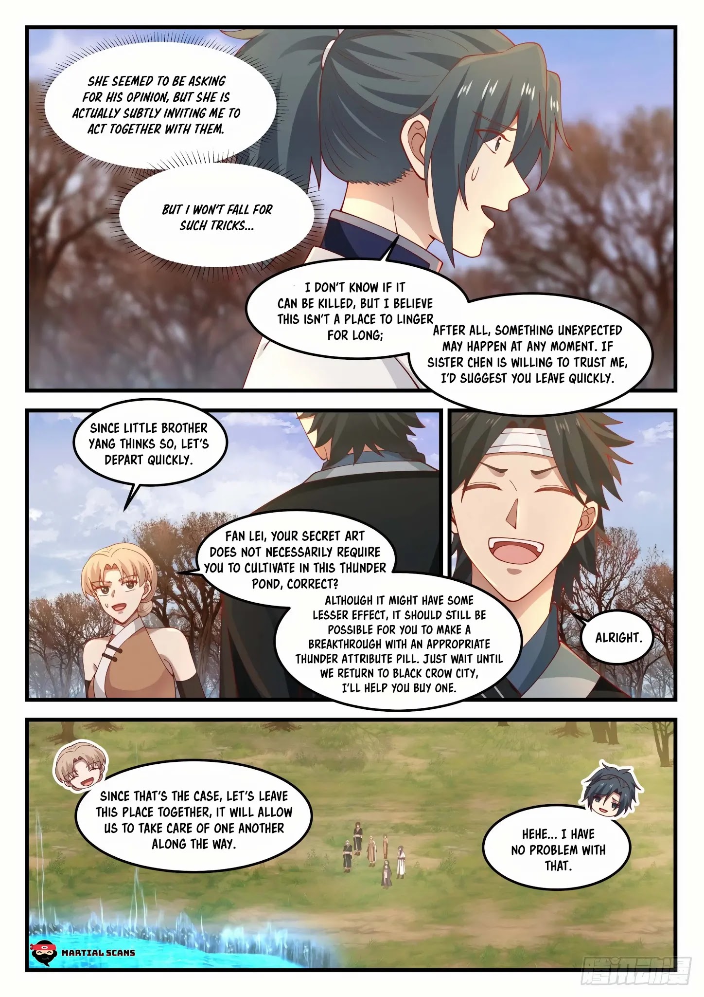 Martial Peak - Chapter 1209: Resting Together