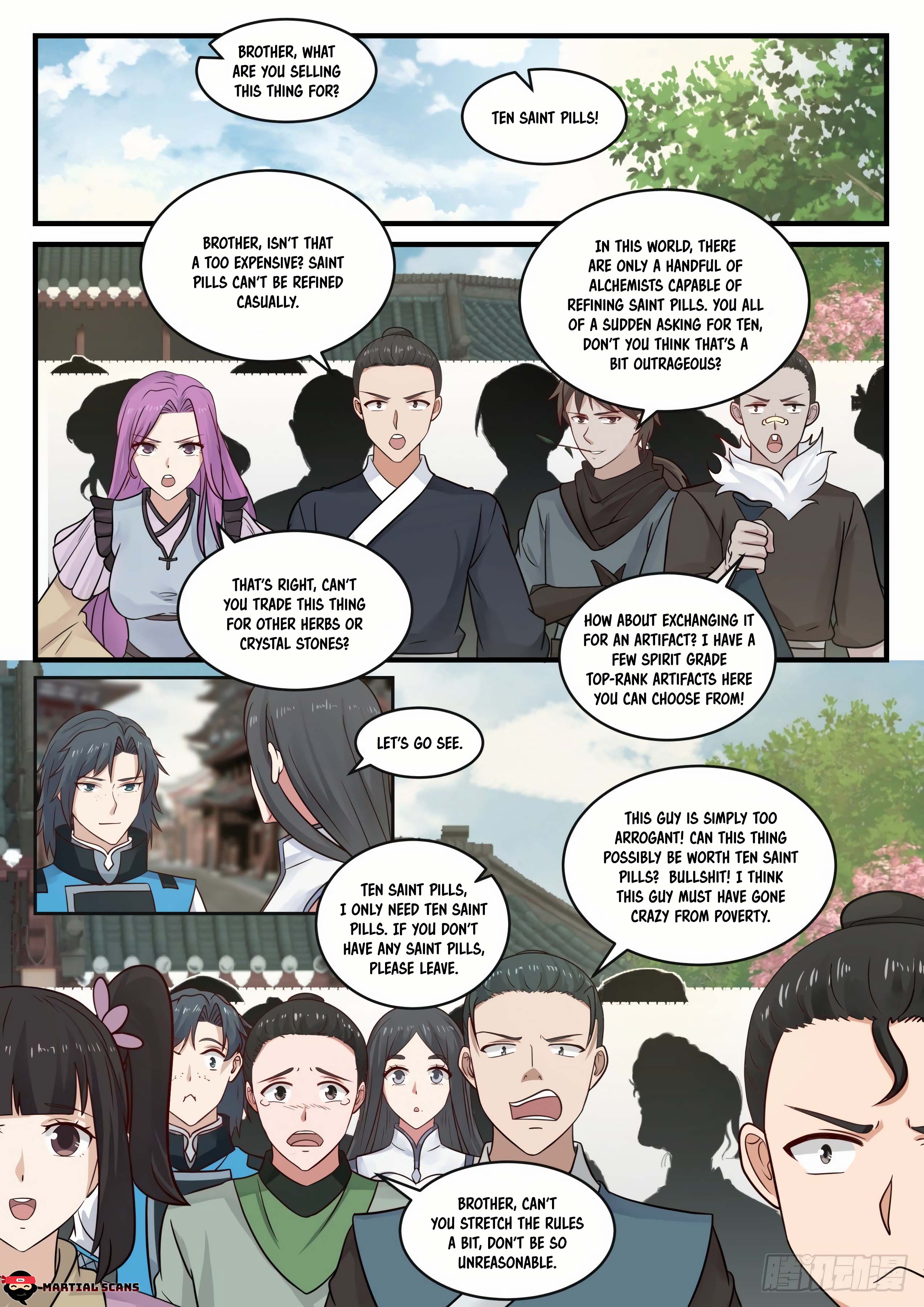 Martial Peak - Chapter 669: Trading District