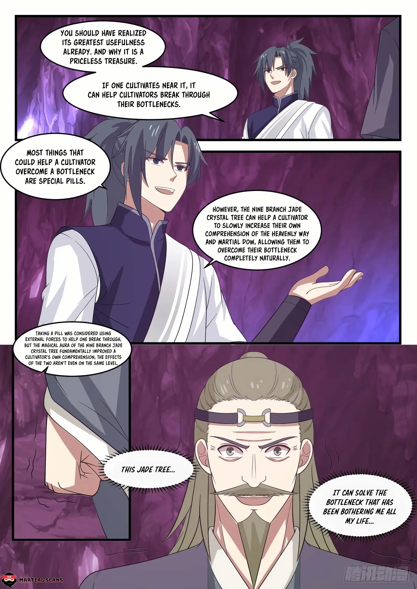 Martial Peak - Chapter 1101: Nine Branch Jade Crystal Tree