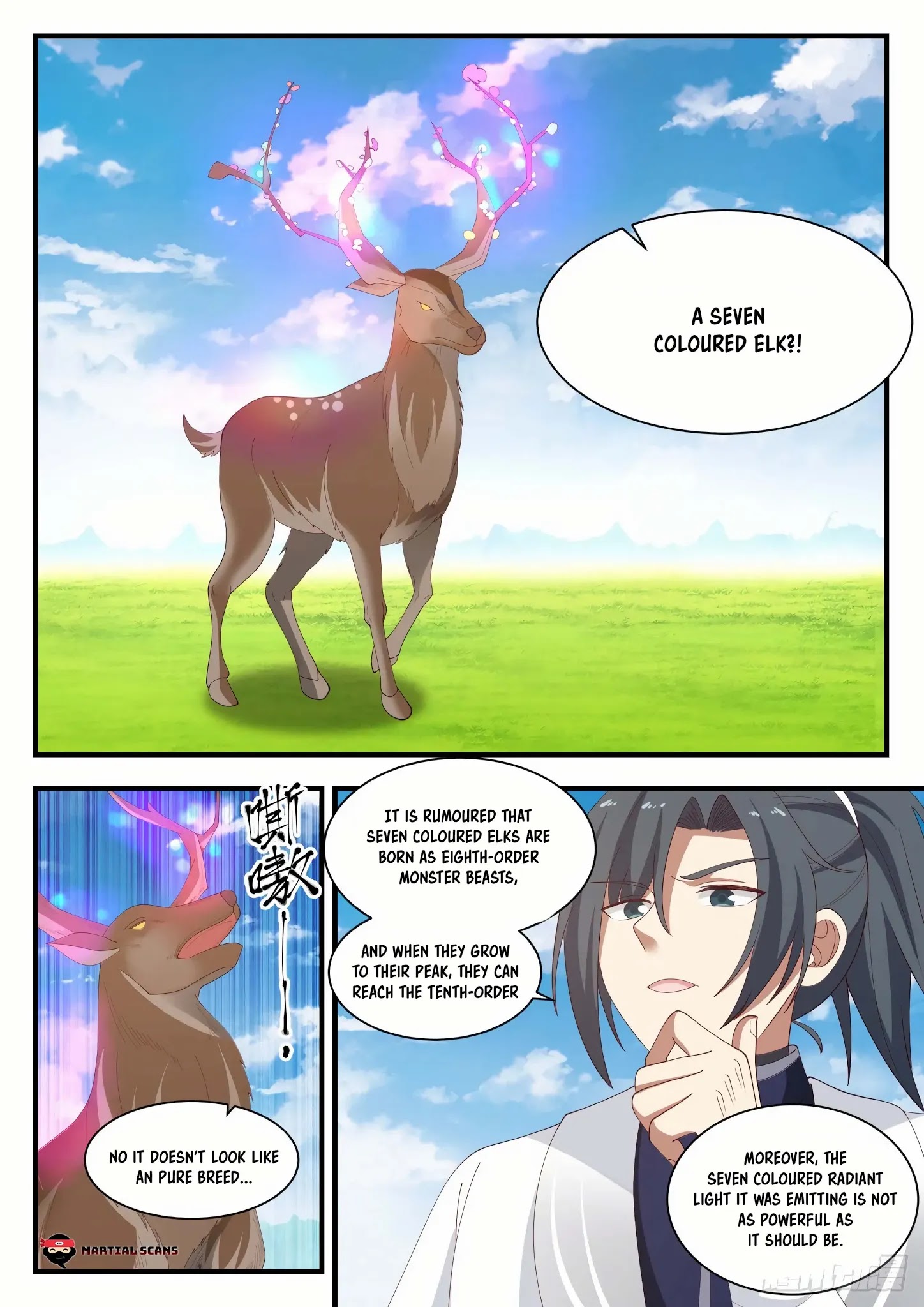 Martial Peak - Chapter 1309: Seven Coloured Elk?