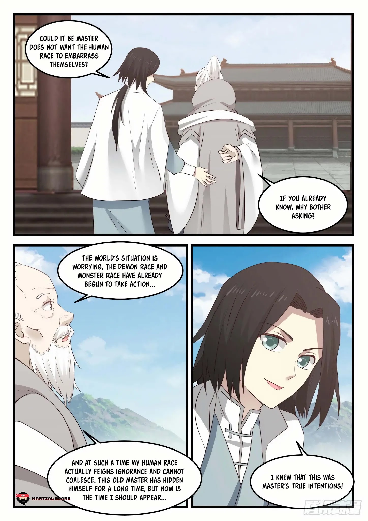 Martial Peak - Chapter 829: One Old One Young