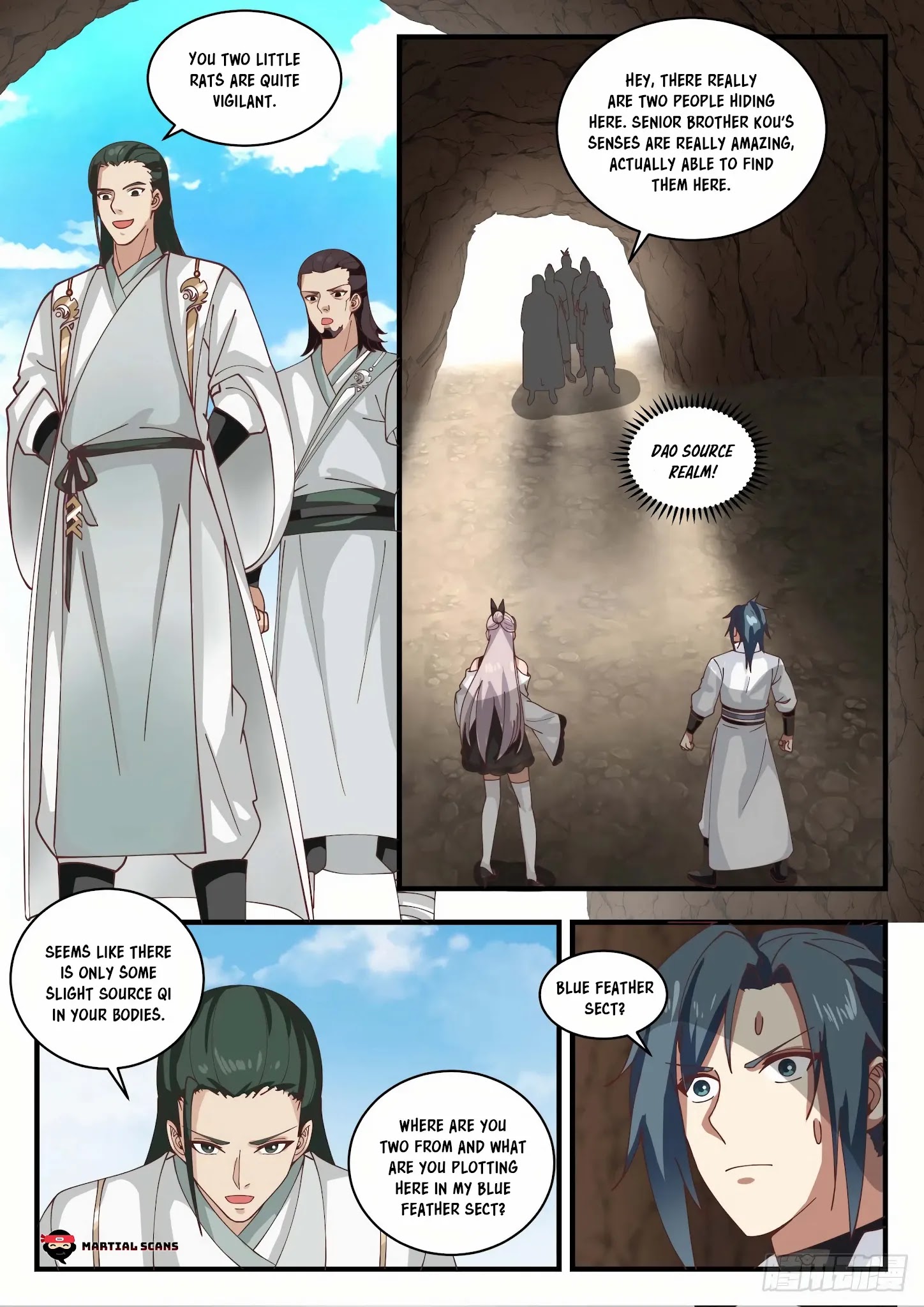 Martial Peak - Chapter 1557: Blue Feather Sect