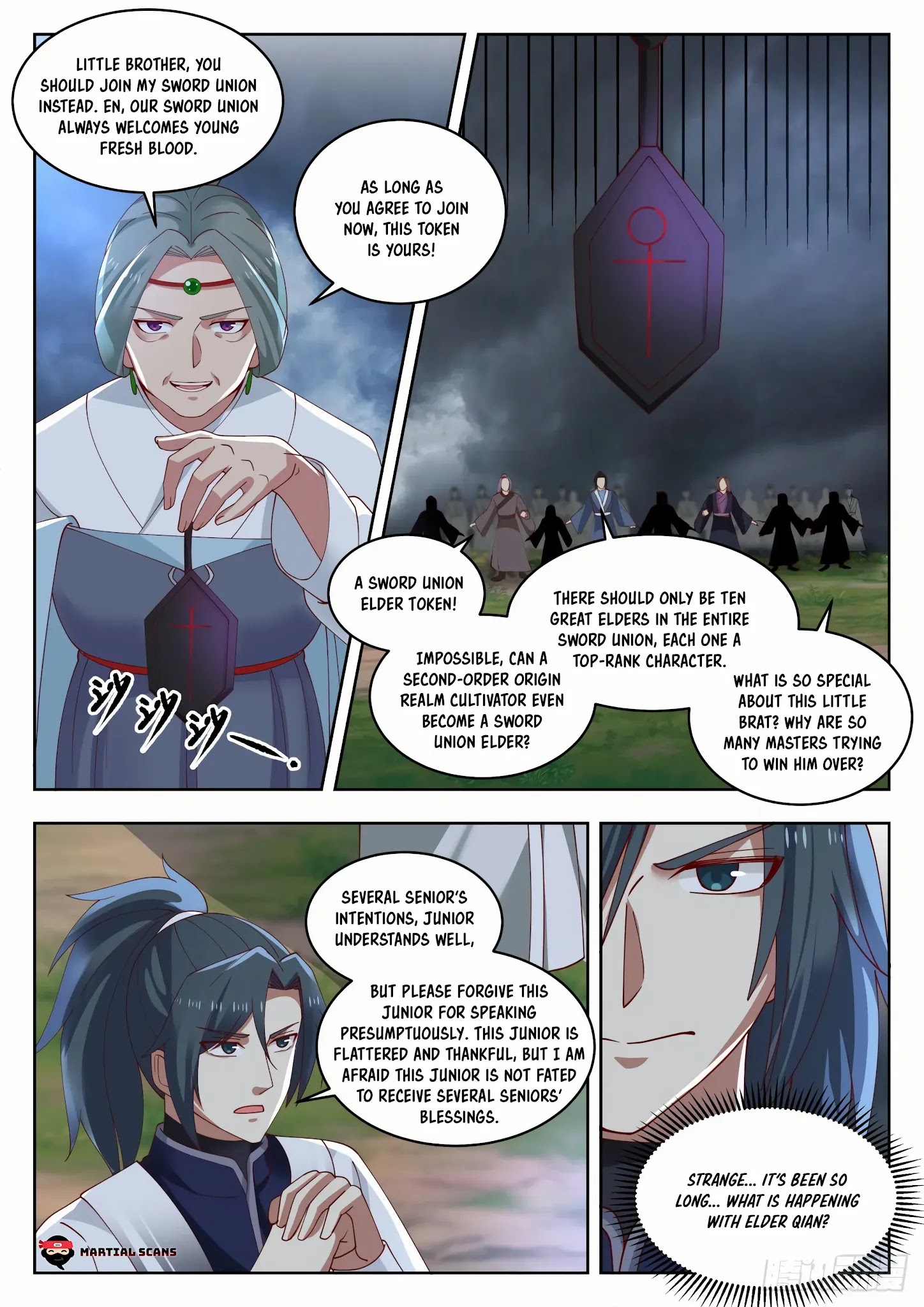 Martial Peak - Chapter 1392: Insufficient World Energy