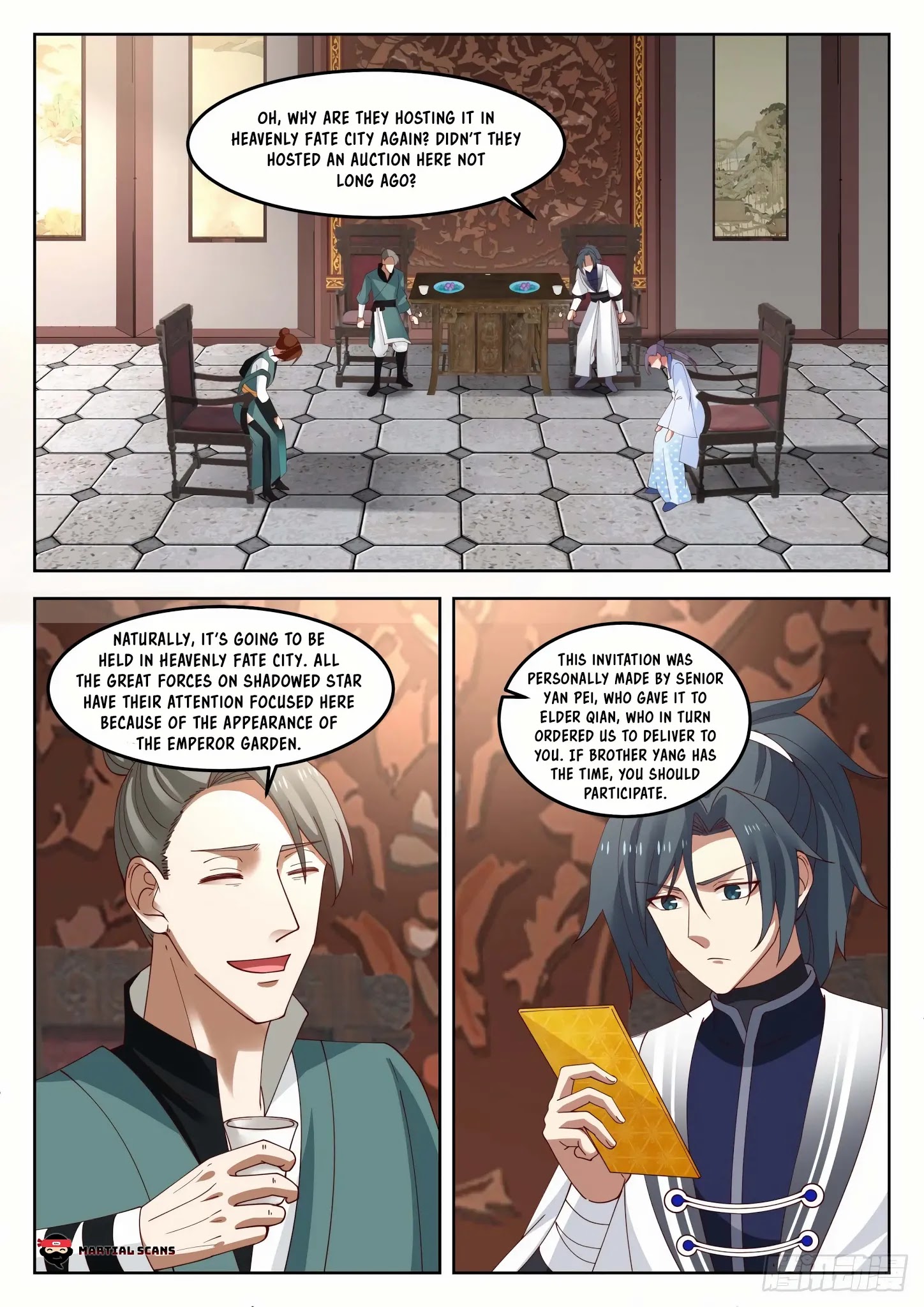 Martial Peak - Chapter 1266: Deliver An Invitation